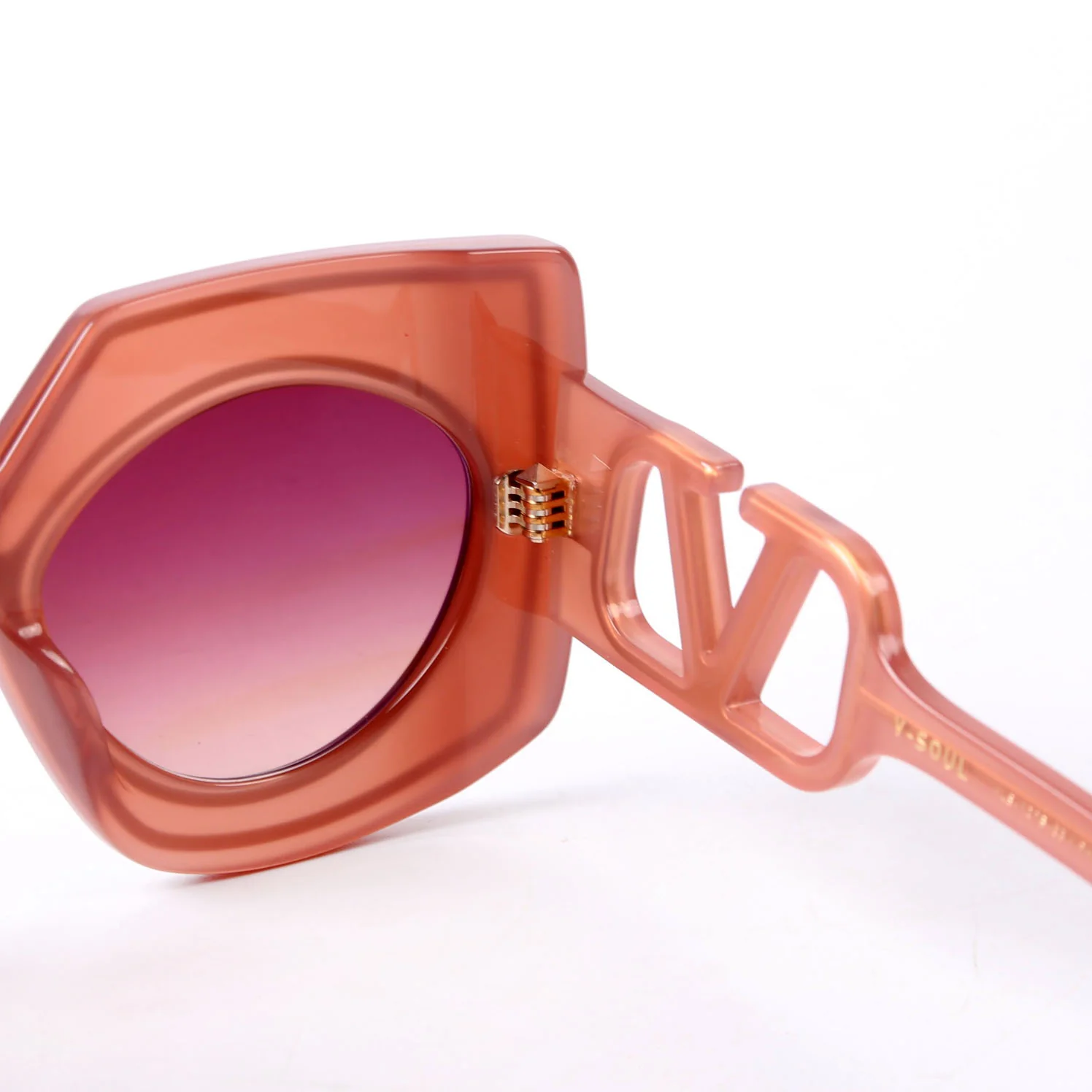 V-Soul VLS-127B Butterfly Sunglasses Pink - Image 7