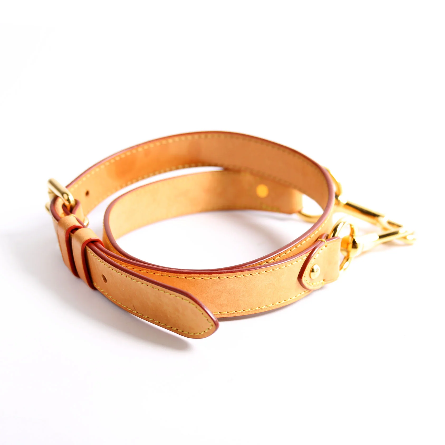 Vacheeta Adjustable 25MM Shoulder Tan/Gold - Image 4