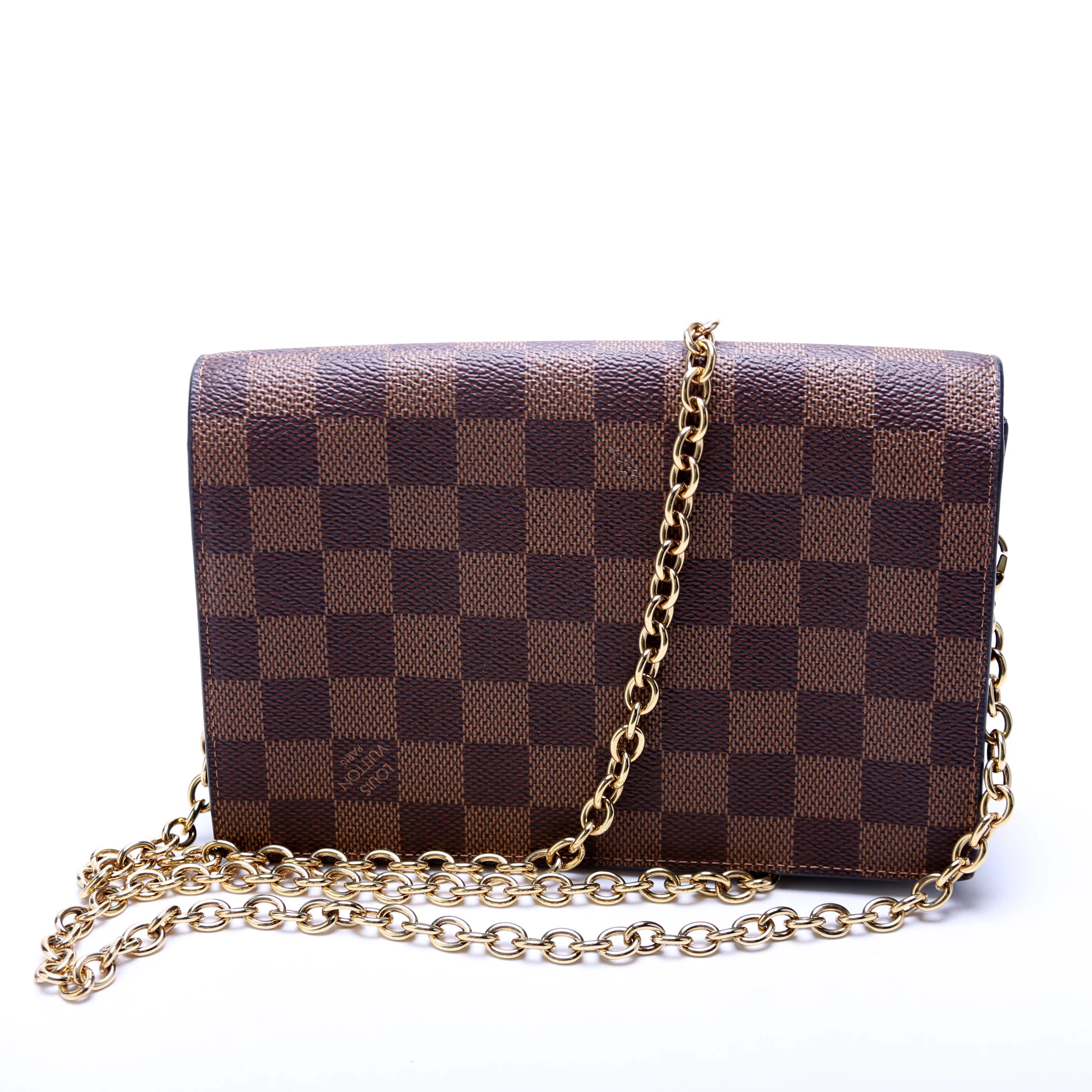 Vavin Chain Wallet Damier Ebene Black - Image 3