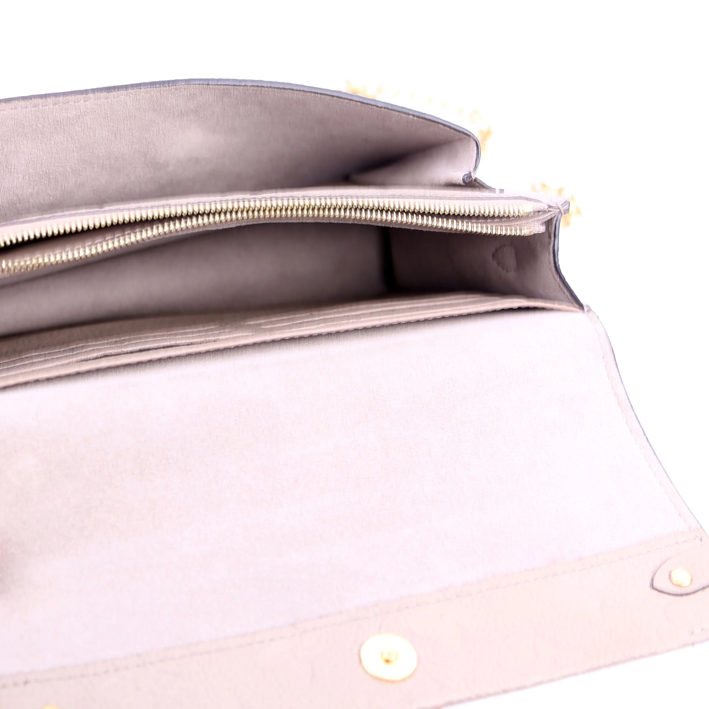 Vavin Chain Wallet Empreinte Taupe - Image 12