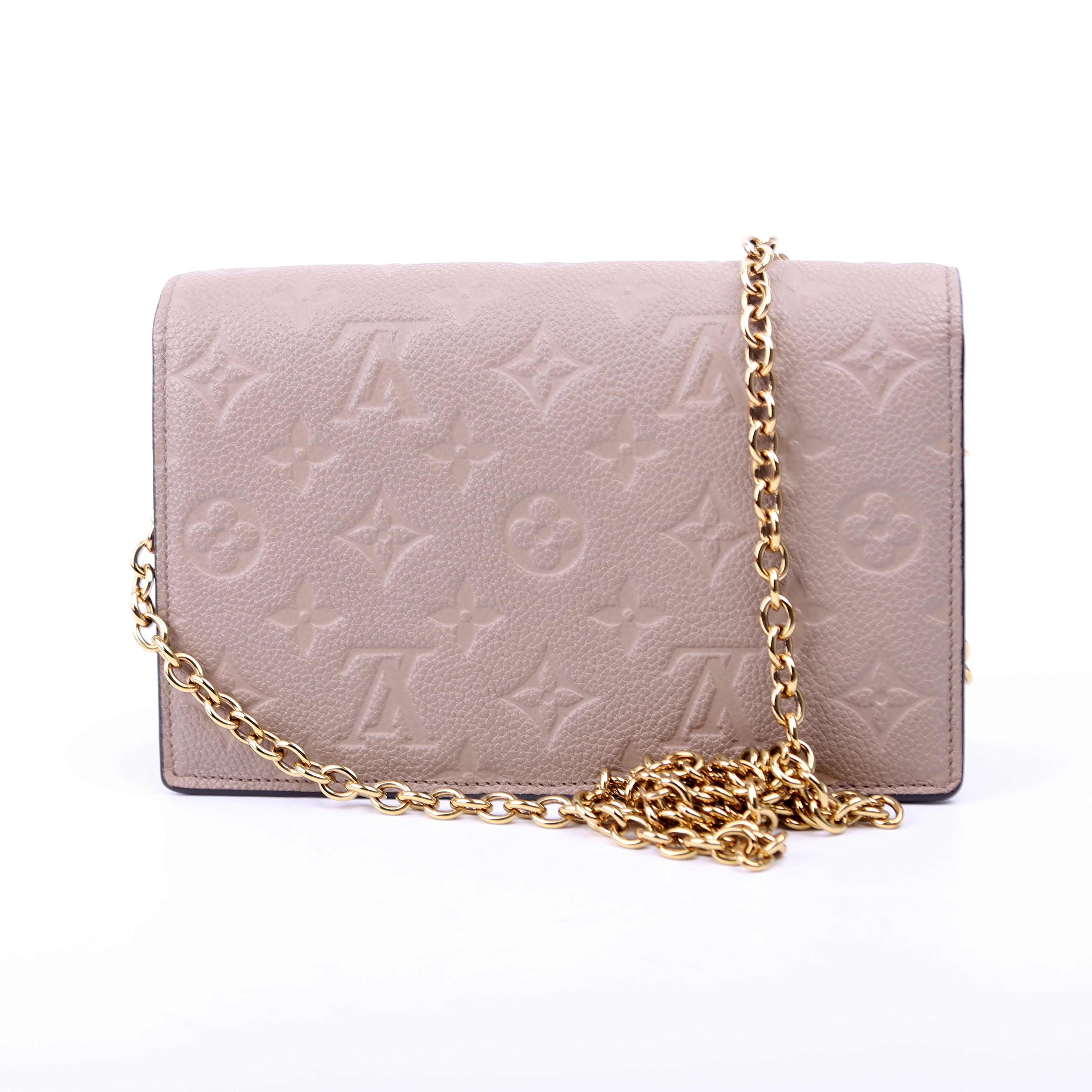 Vavin Chain Wallet Empreinte Taupe - Image 2