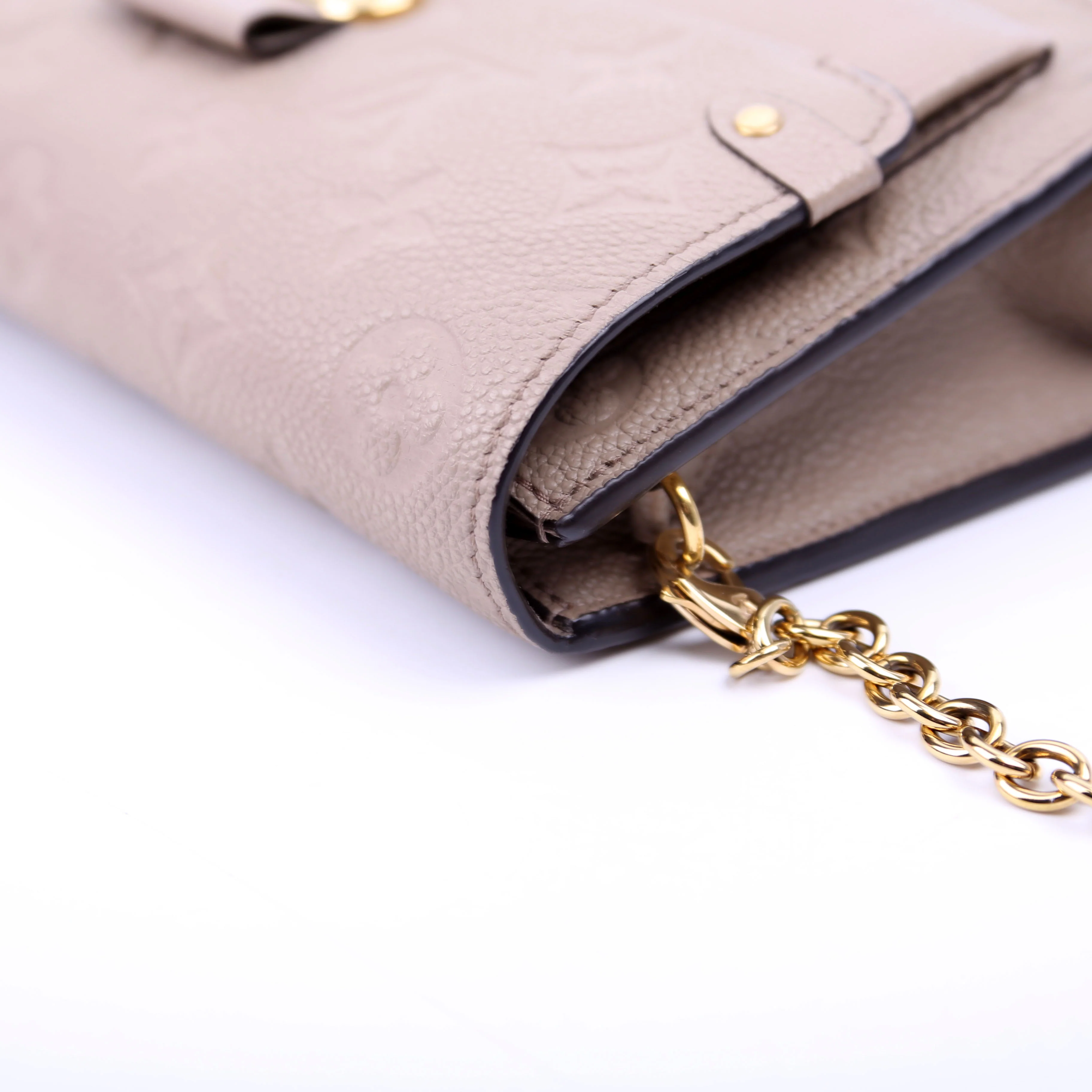 Vavin Chain Wallet Empreinte Taupe - Image 9