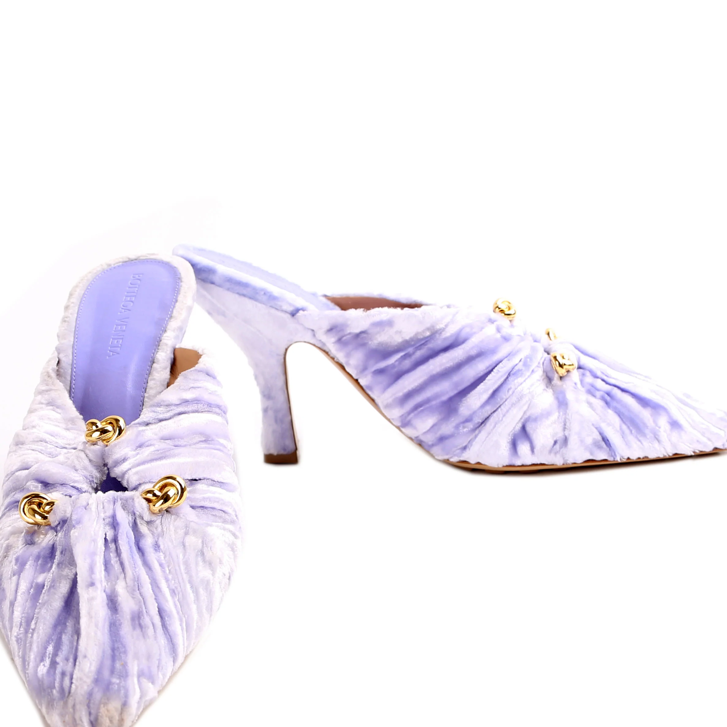 Velvet Bunnie Mules Size 38.5