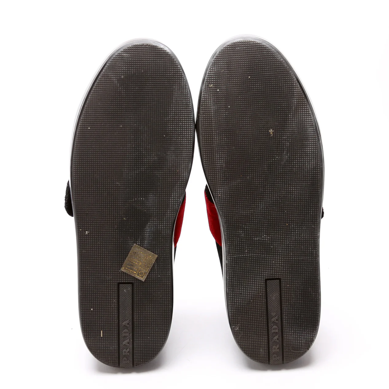Velvet Logo Sneakers Size 38.5 - Image 6