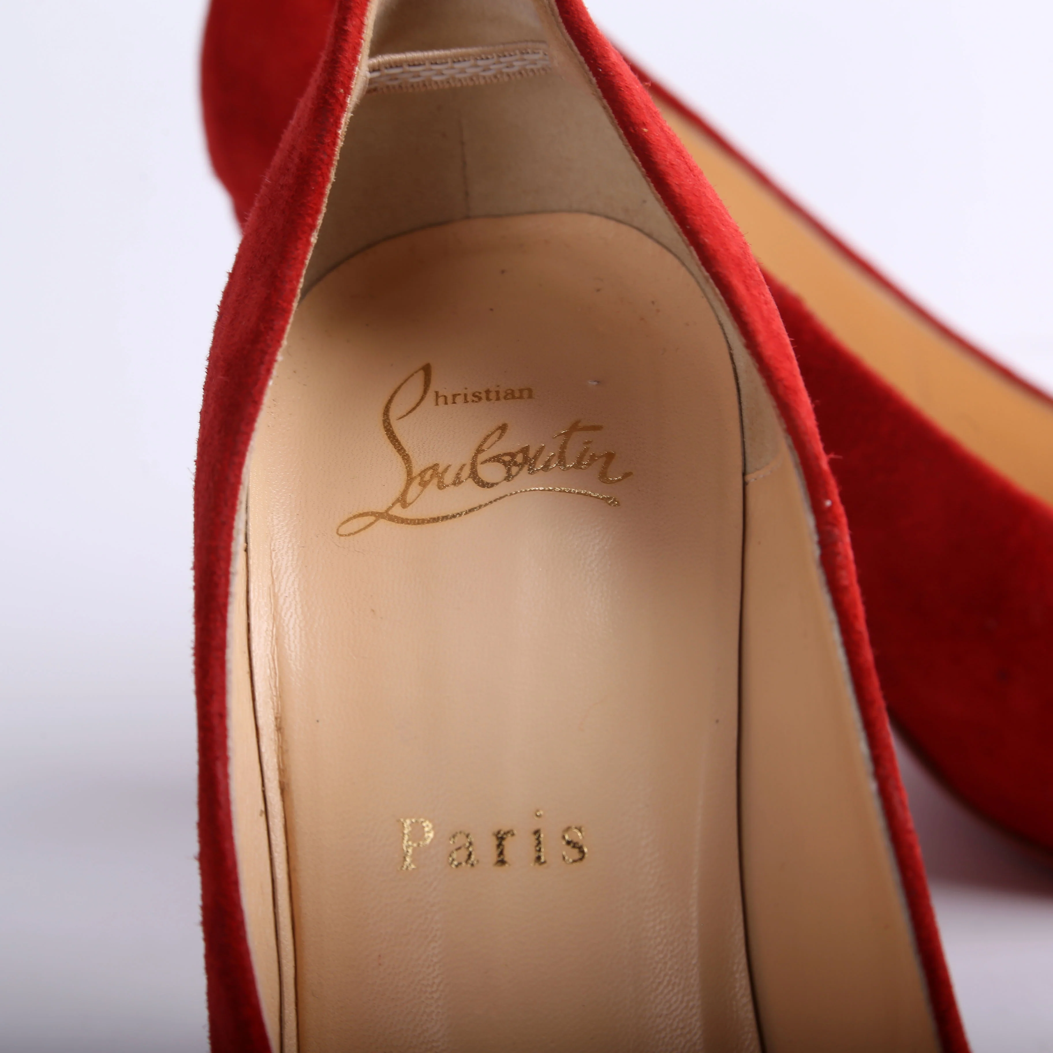 Velvet Pumps Size 37.5 - Image 6