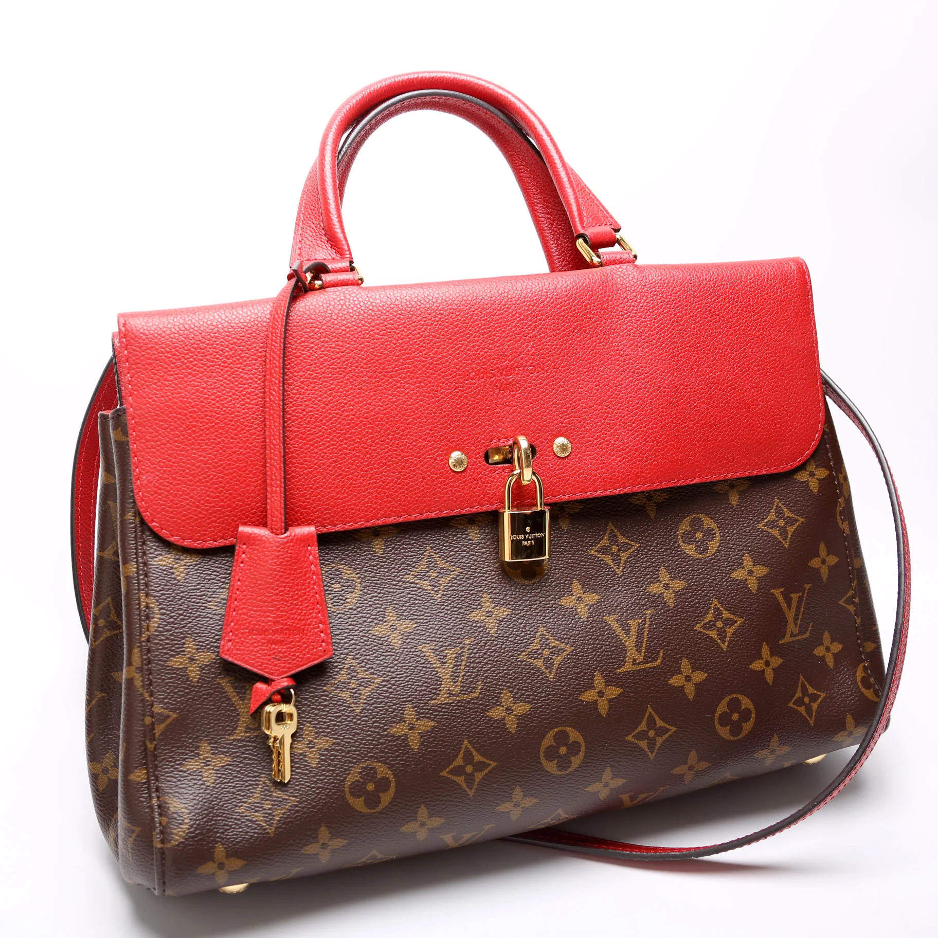 Venus Satchel Monogram Red - Image 2