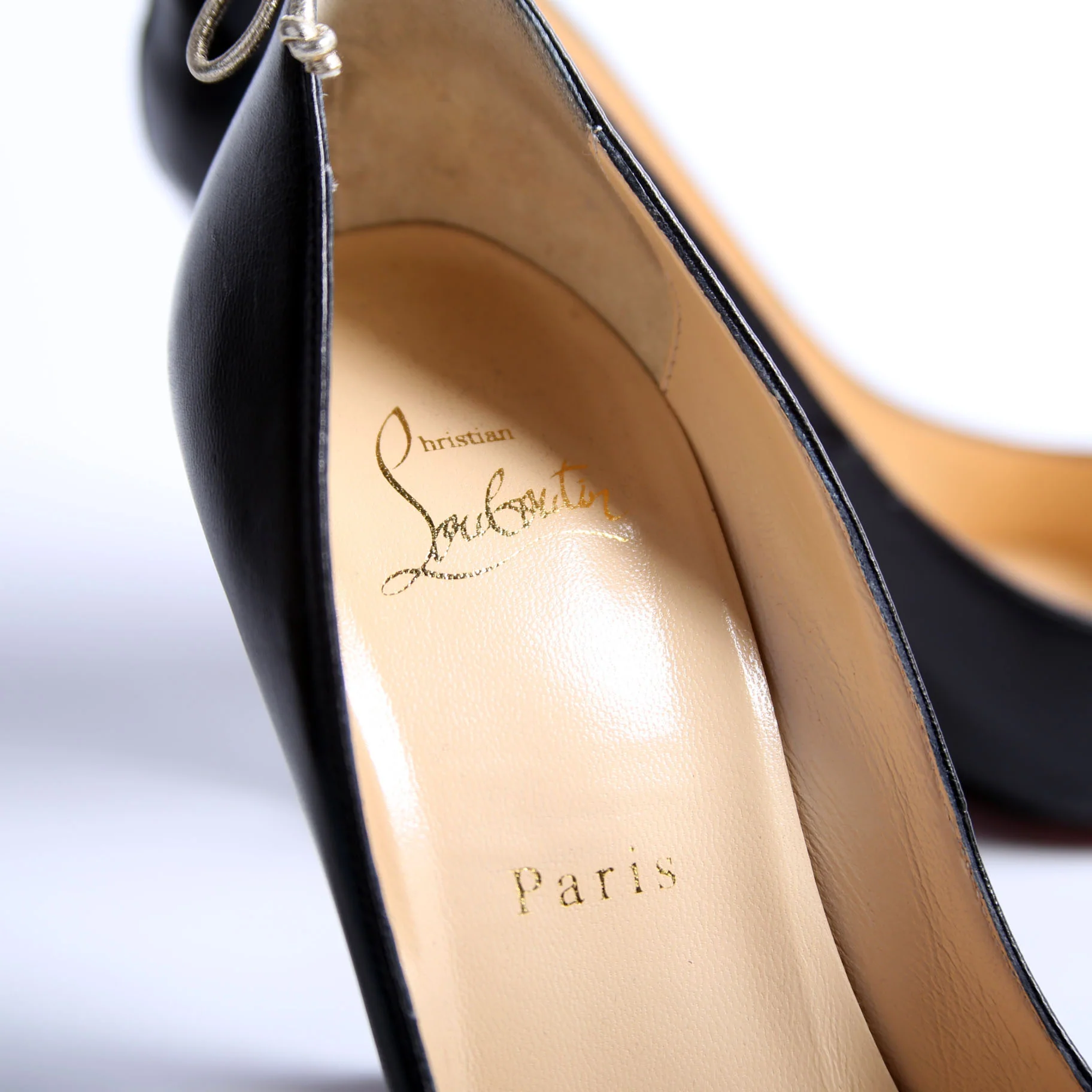 Very Gemma 100 Leather Pumps Size 38 Black - Image 6