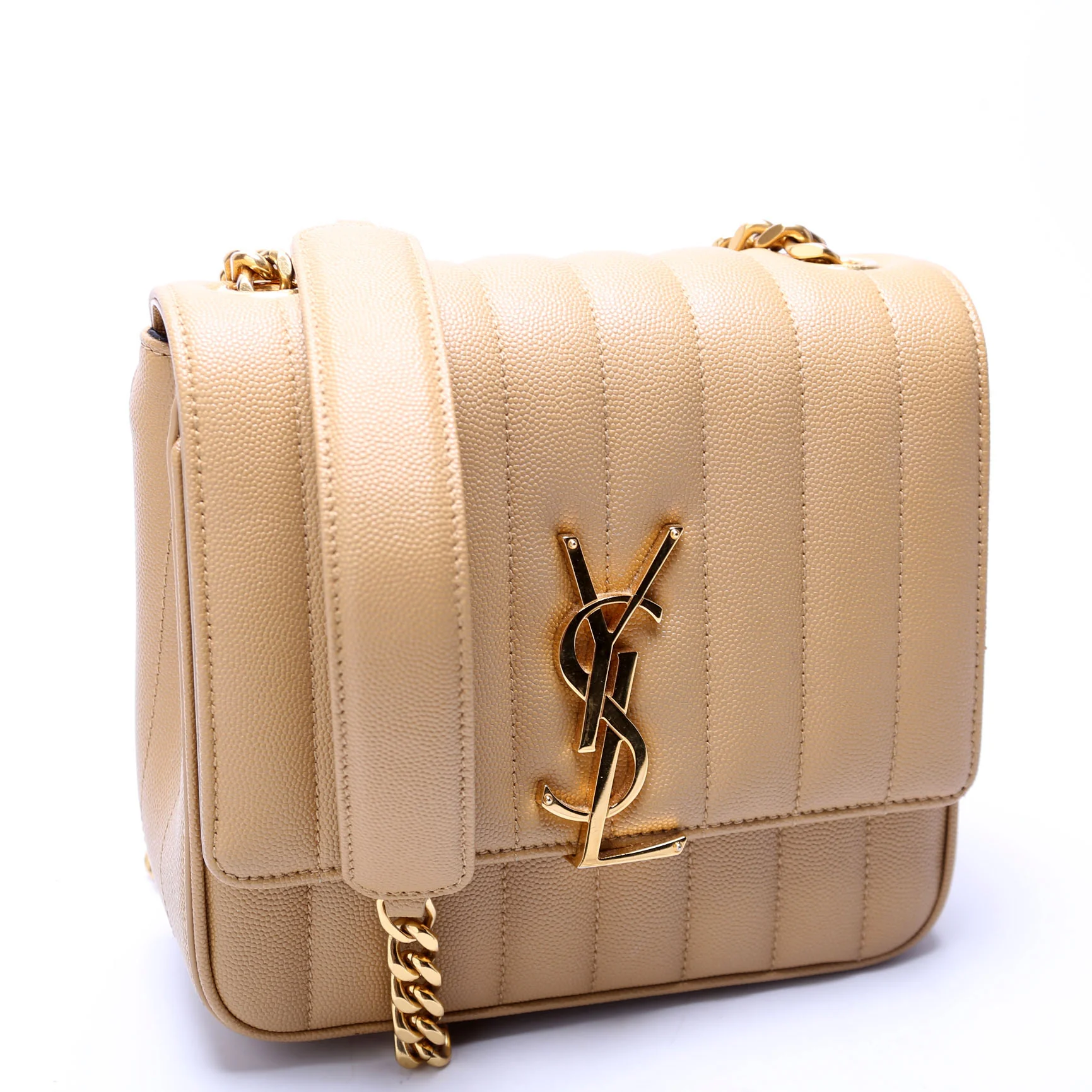 Vicky Chain Medium Grain De Poudre 532612 Camel - Image 2