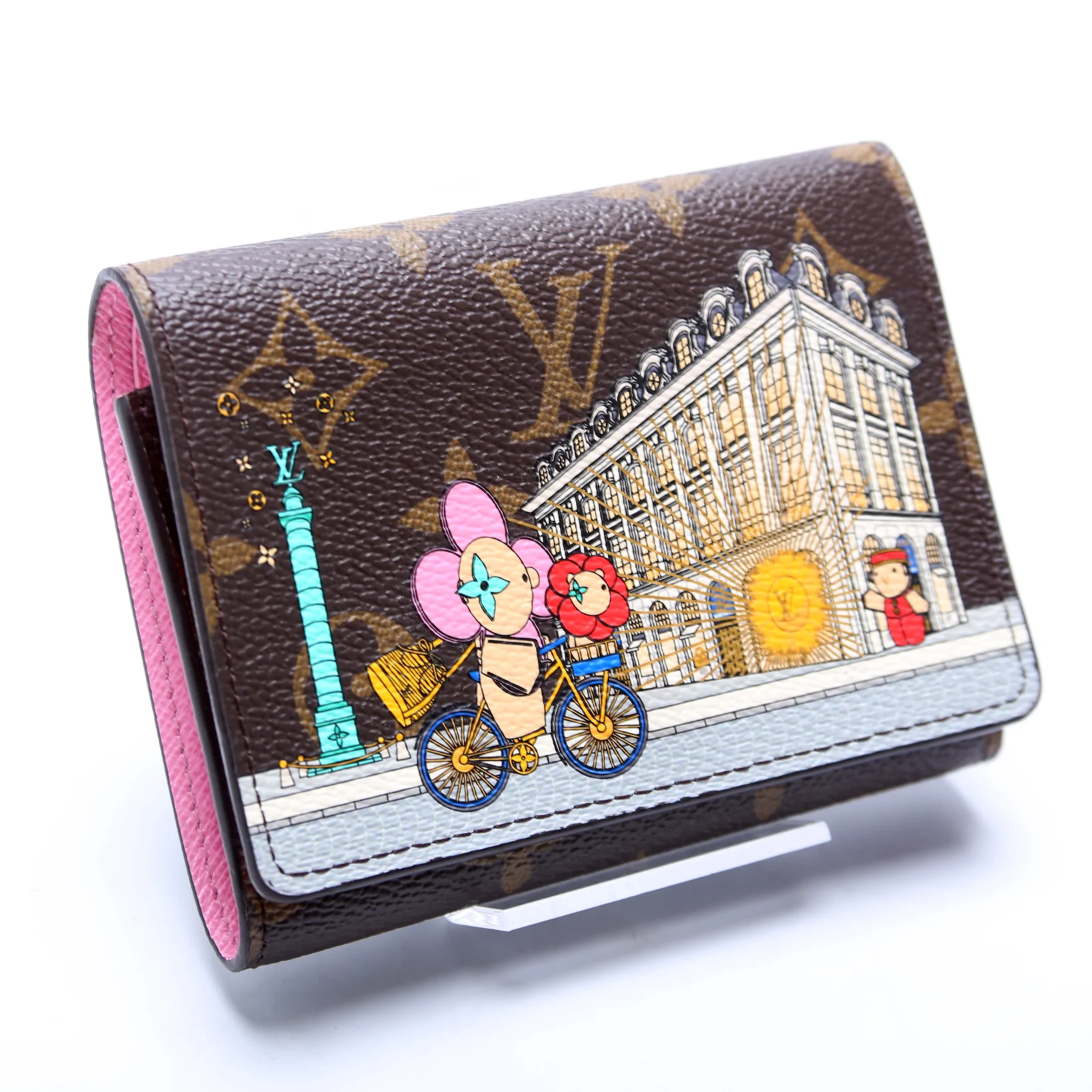 Victorine Wallet 2022 Christmas Animation Monogram Multicolor - Image 2
