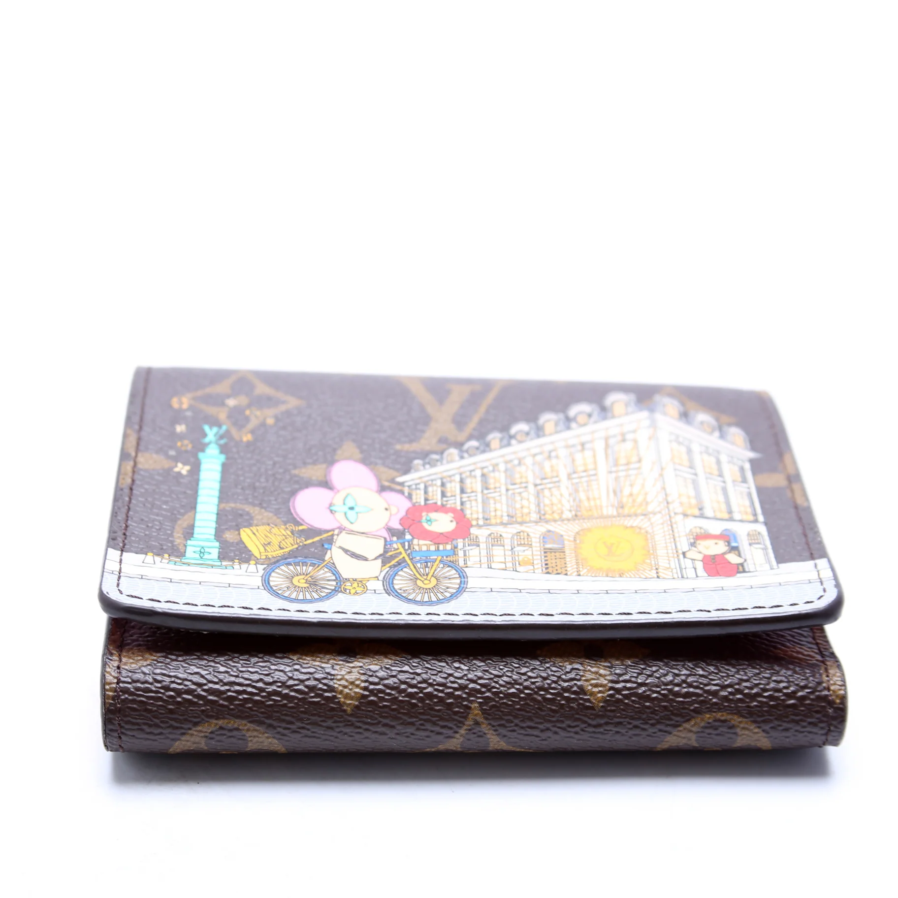 Victorine Wallet 2022 Christmas Animation Monogram Multicolor - Image 4