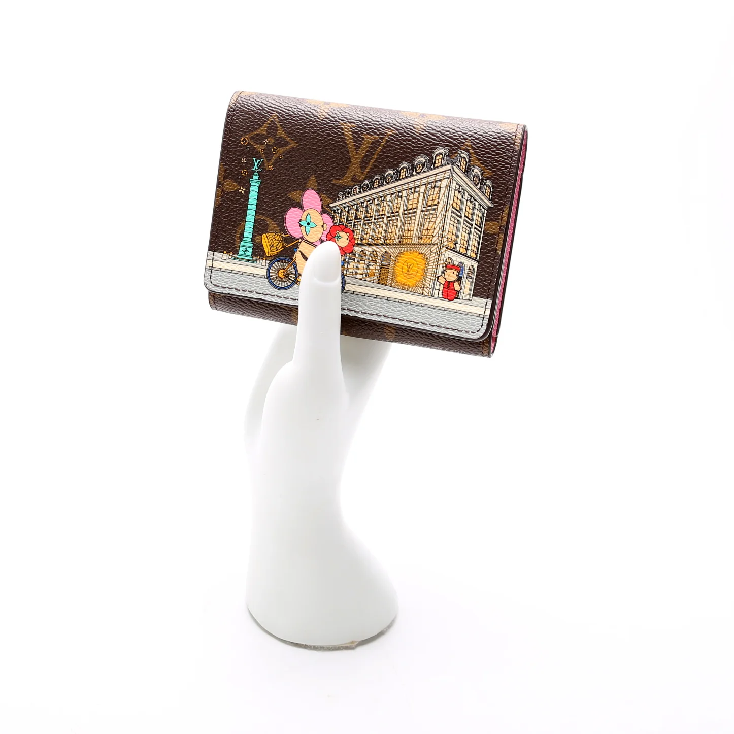 Victorine Wallet 2022 Christmas Animation Monogram Multicolor - Image 8