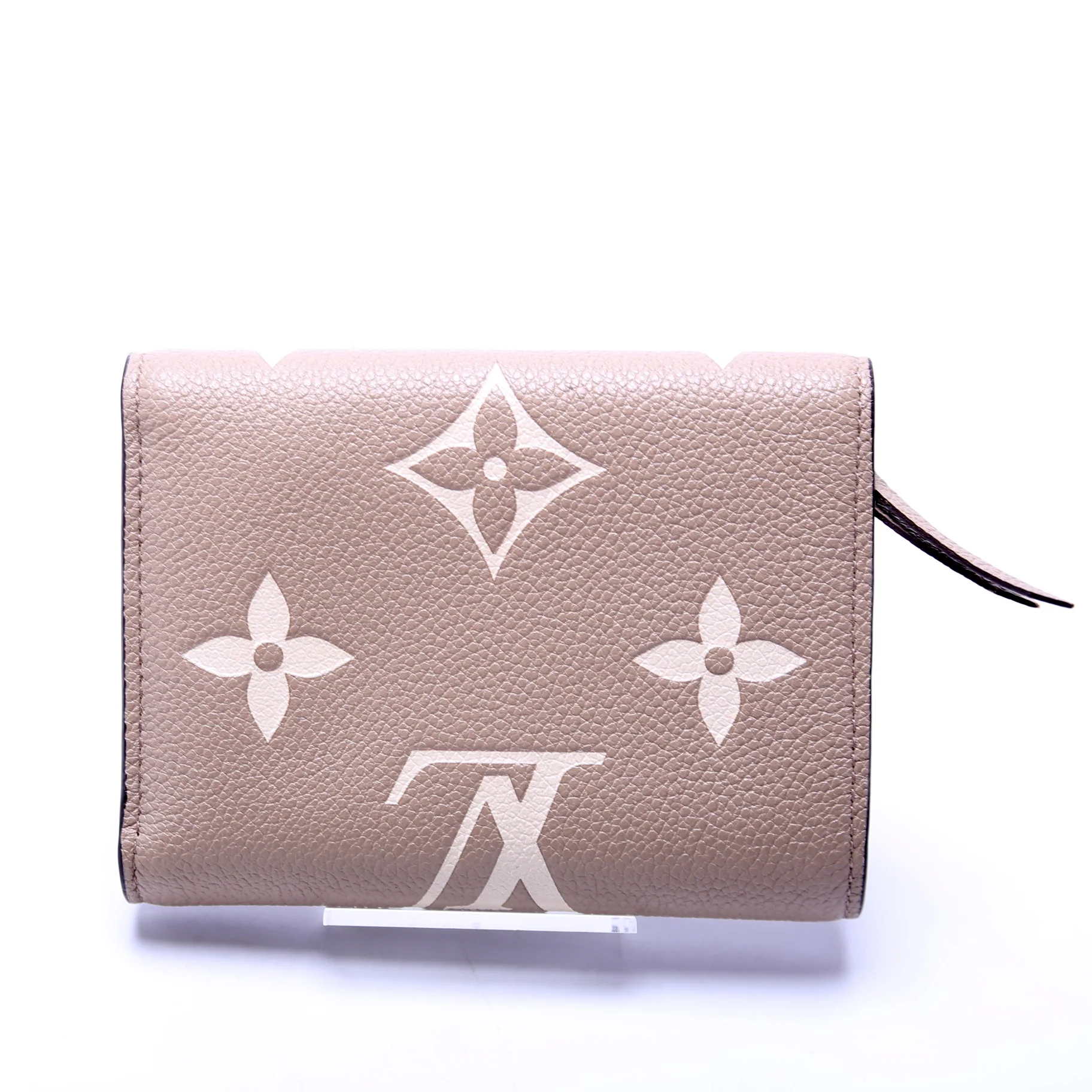Victorine Wallet Bicolor Empreinte - Image 3
