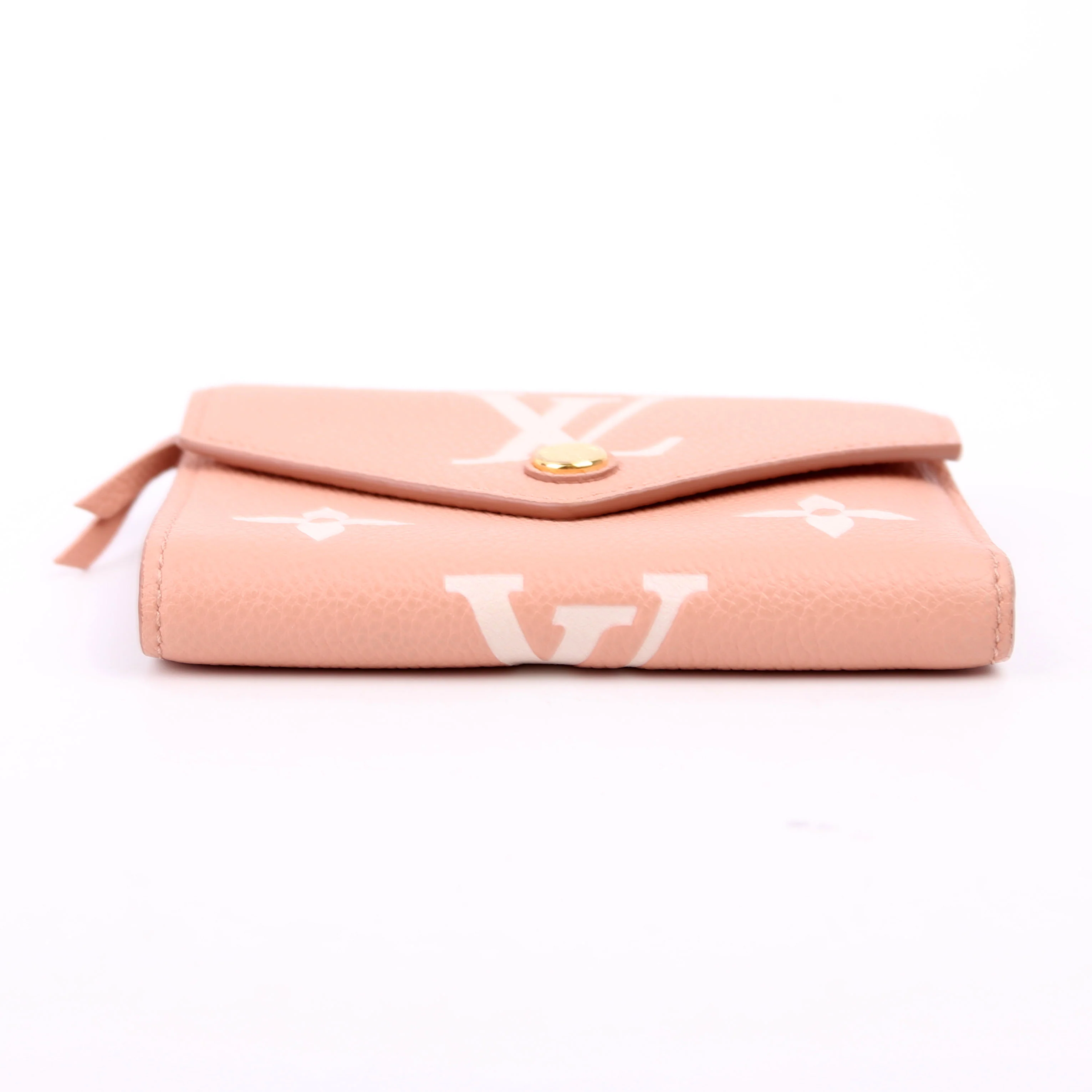 Victorine Wallet Bicolor Empreinte Pink - Image 4