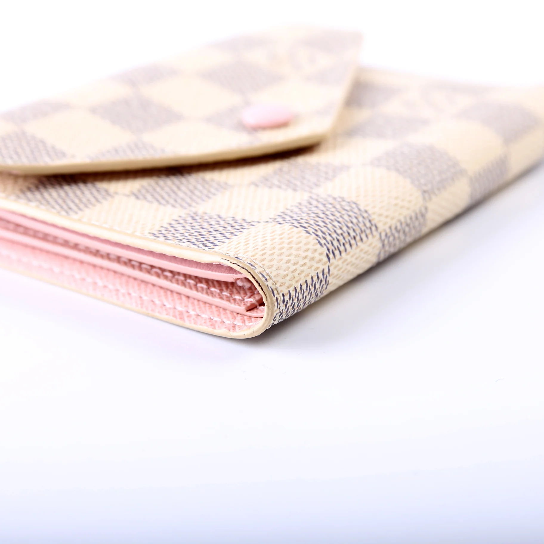 Victorine Wallet Damier Azur - Image 4