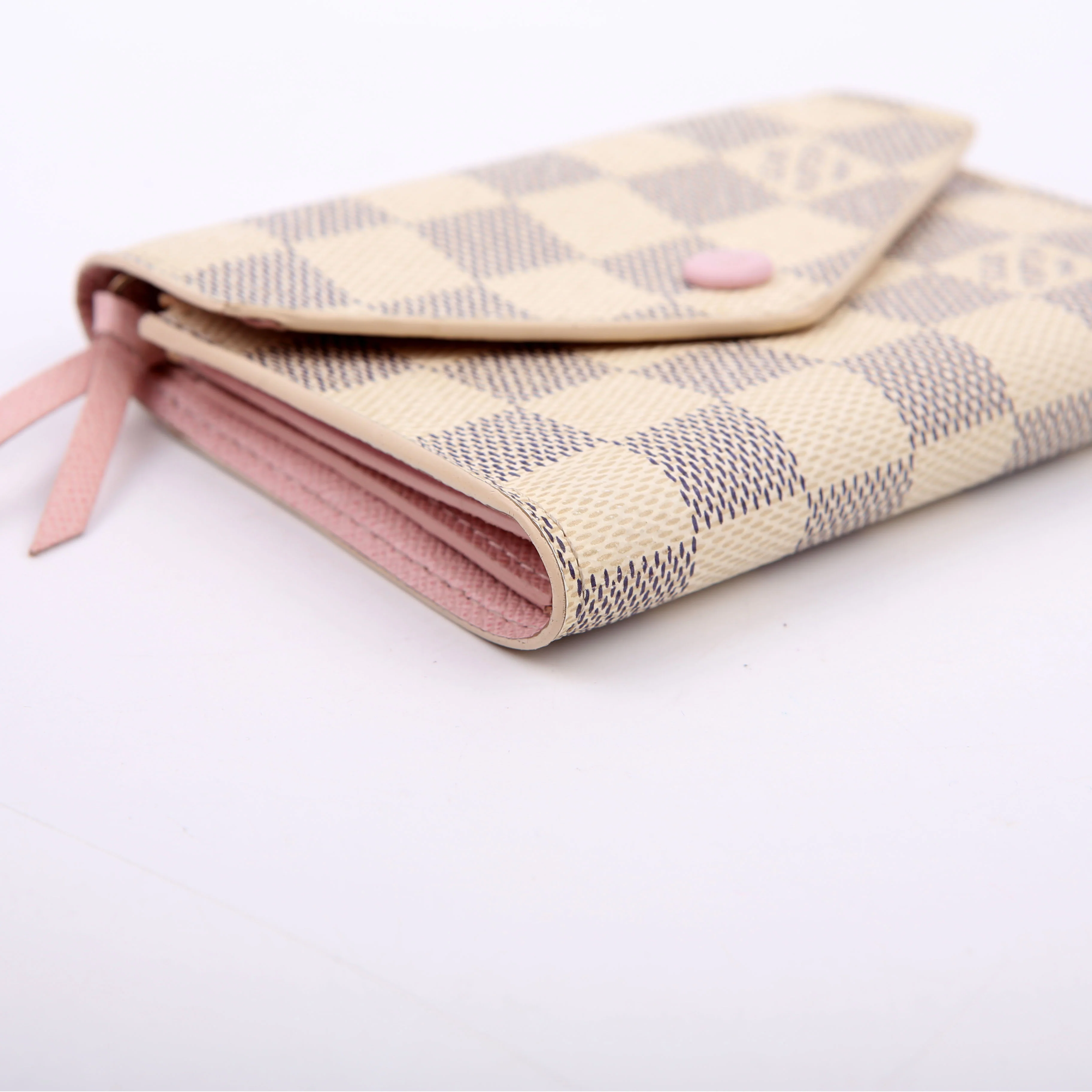 Victorine Wallet Damier Azur - Image 5