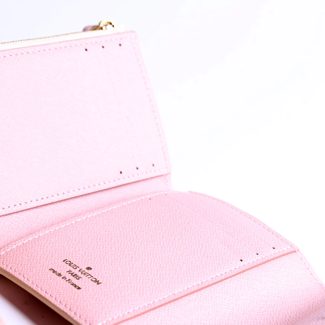Victorine Wallet Damier Azur Pink - Image 12