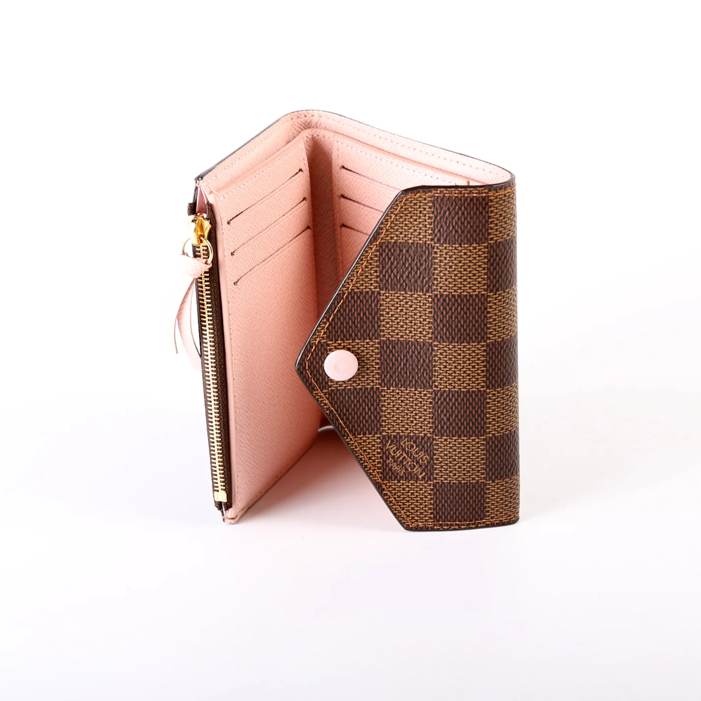 Victorine Wallet Damier Ebene - Image 9