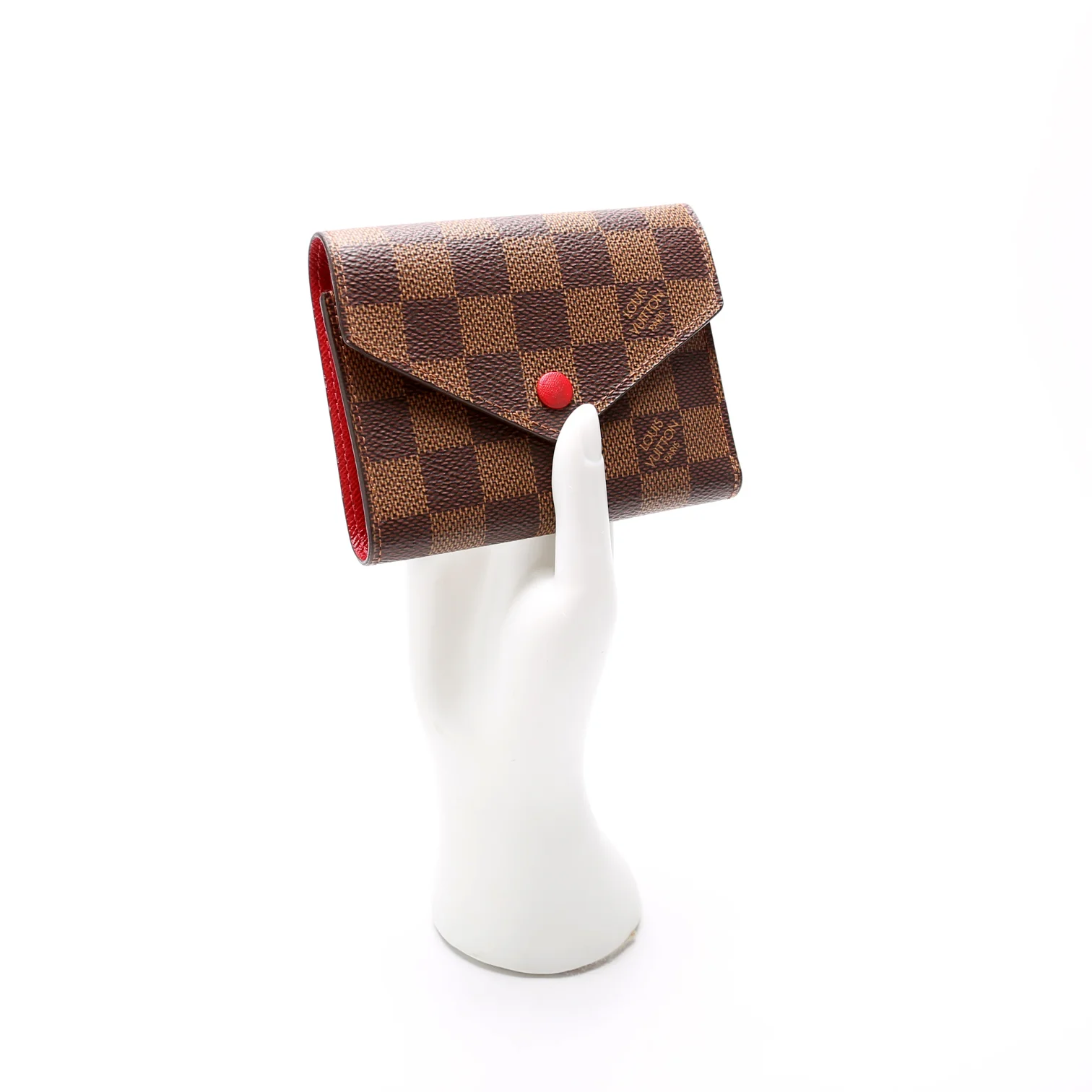 Victorine Wallet Damier Ebene - Image 8