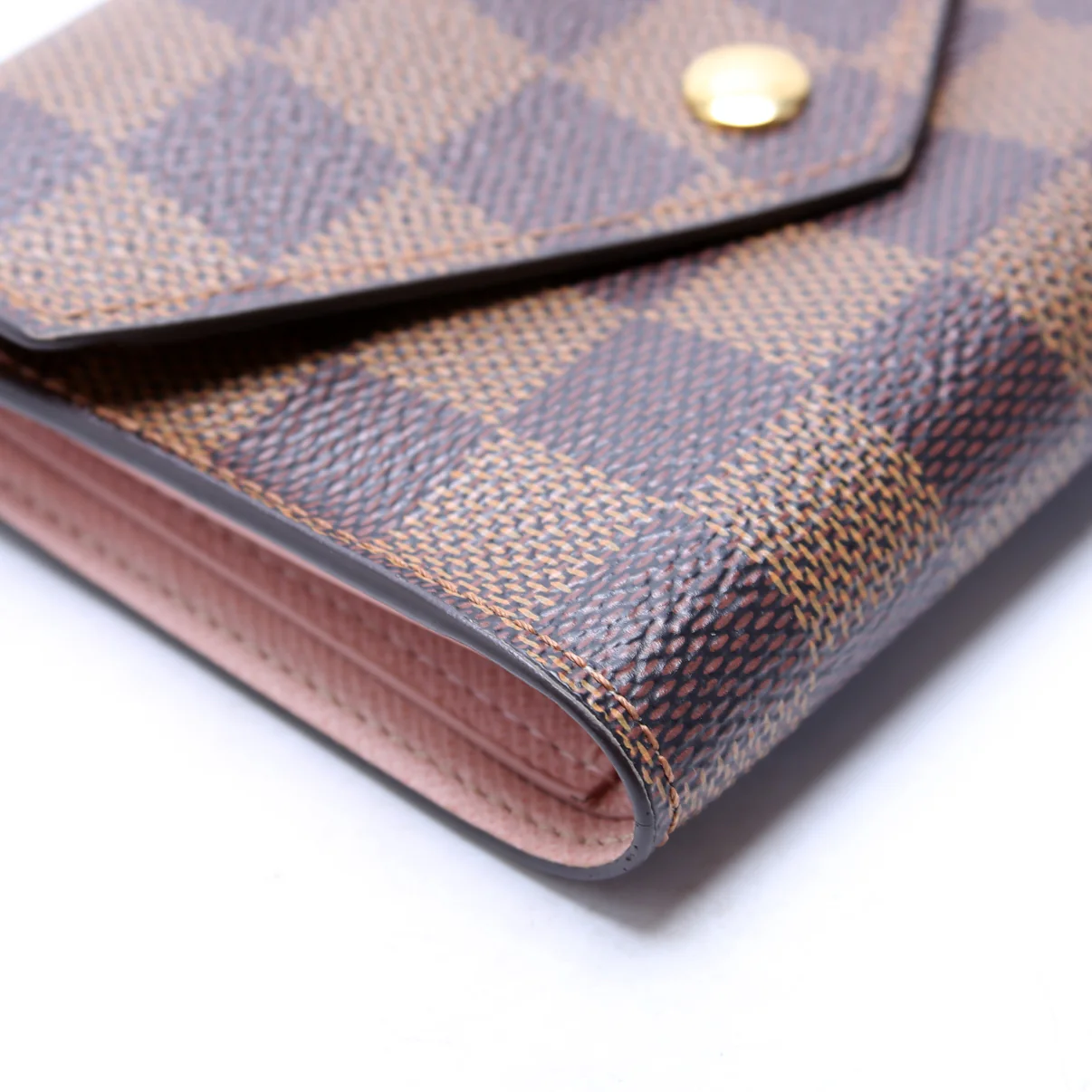 Victorine Wallet Damier Ebene Pink - Image 4
