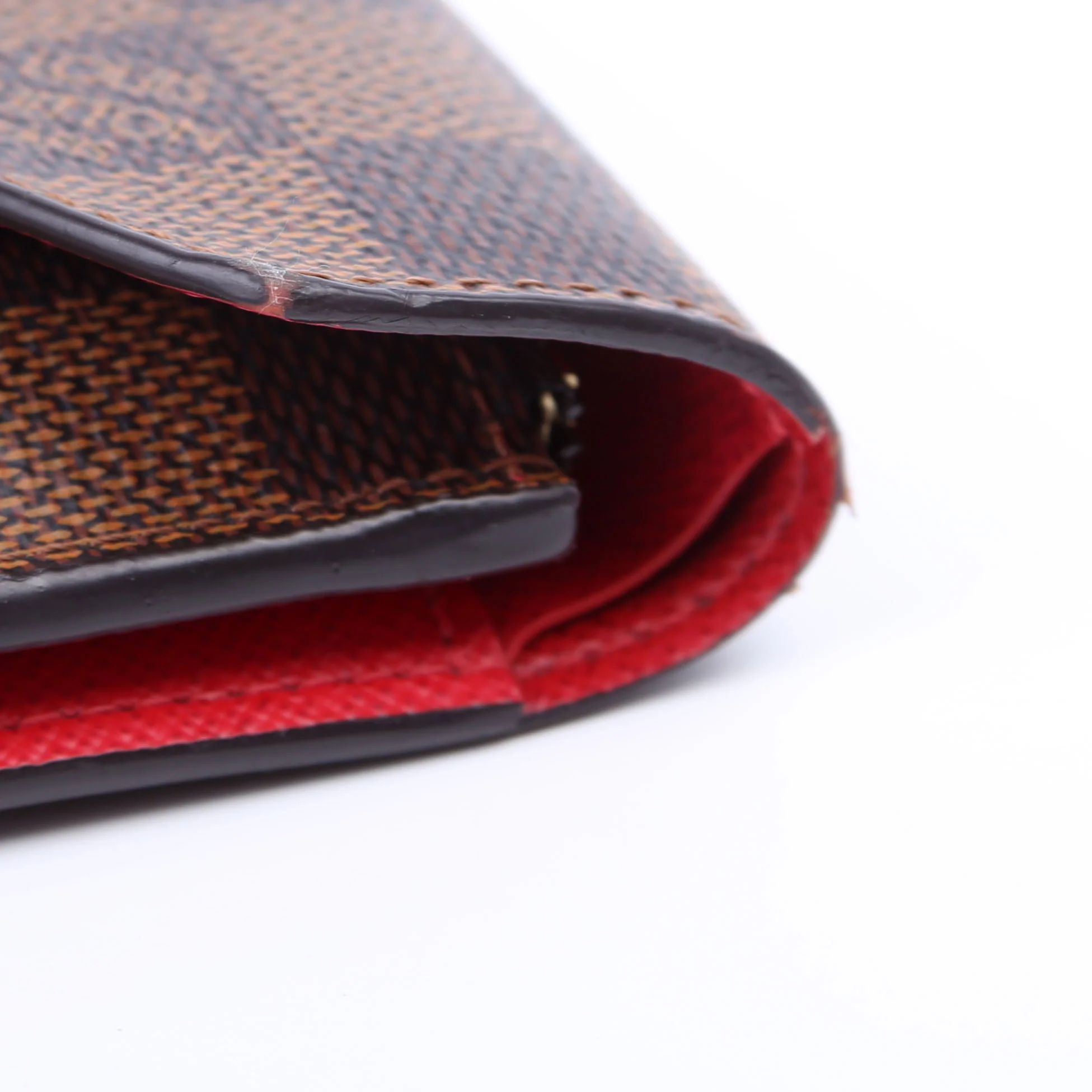 Victorine Wallet Damier Ebene Red - Image 10