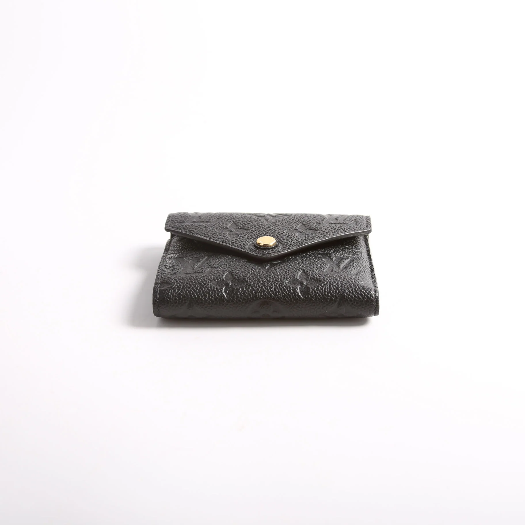 Victorine Wallet Empreinte Black/Gold - Image 3