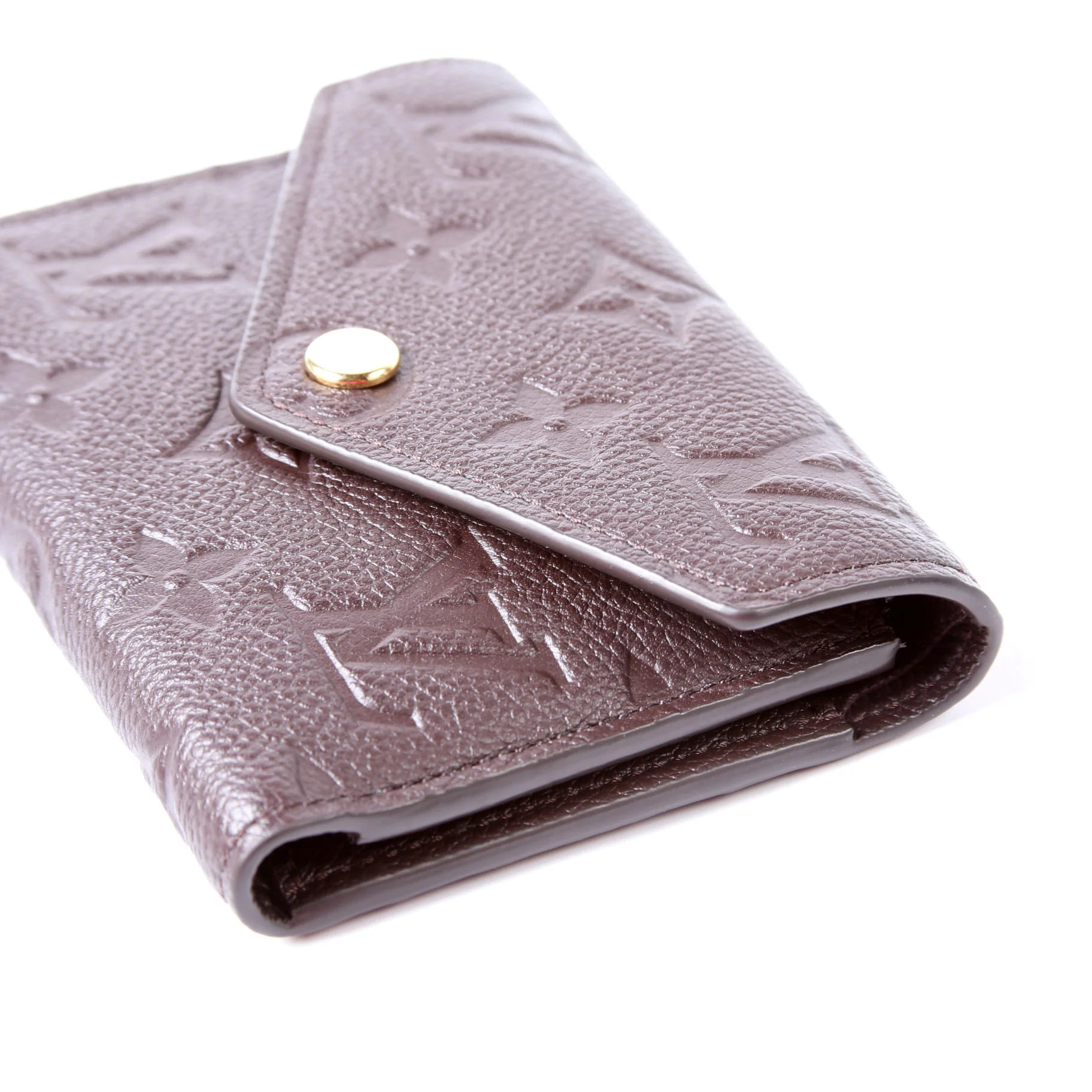Victorine Wallet Empreinte Brown - Image 5