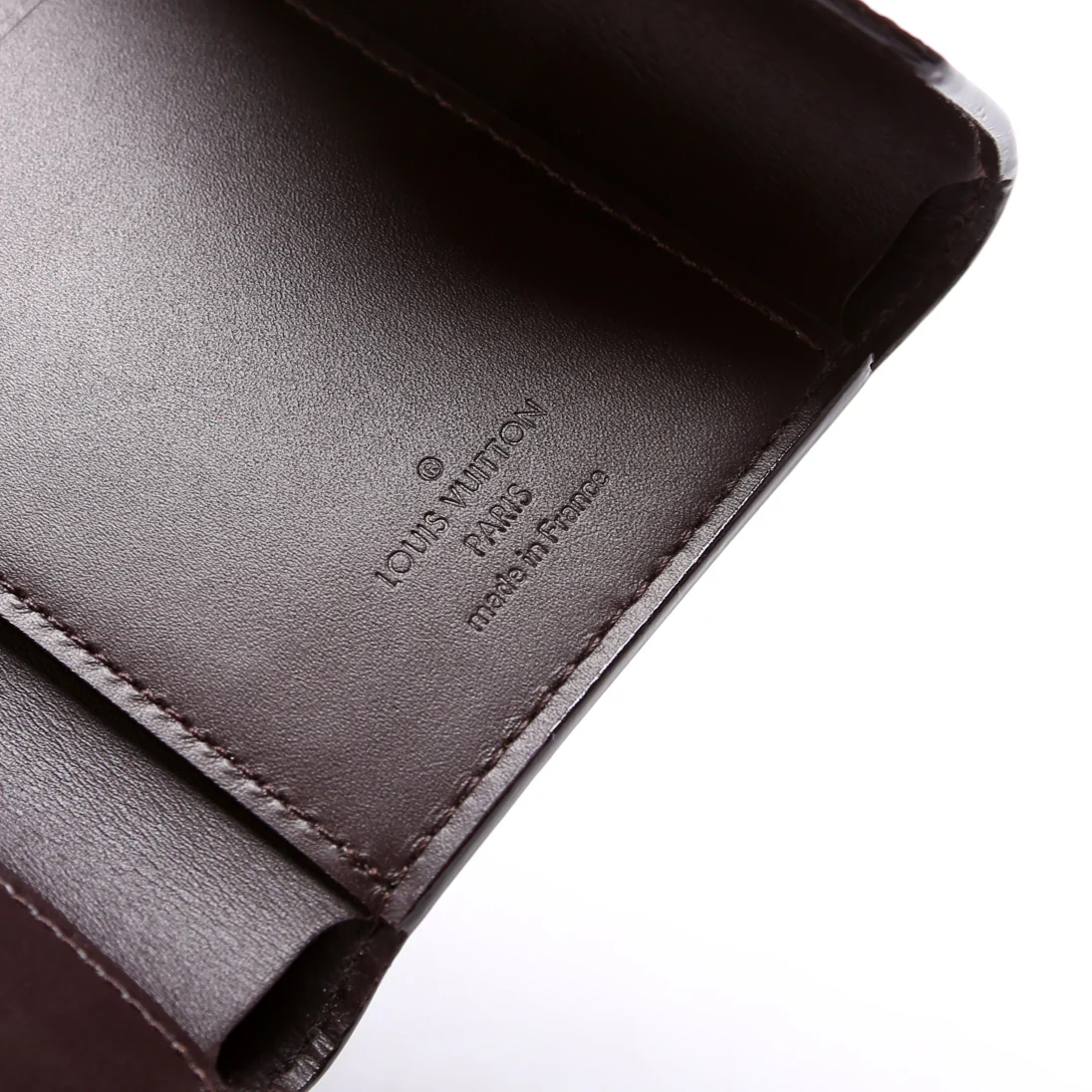 Victorine Wallet Vernis Burgundy - Image 7