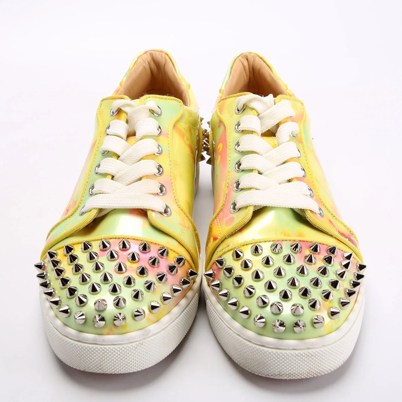Vieira 2 Spiked Sneakers Size 36.5 Yellow - Image 2