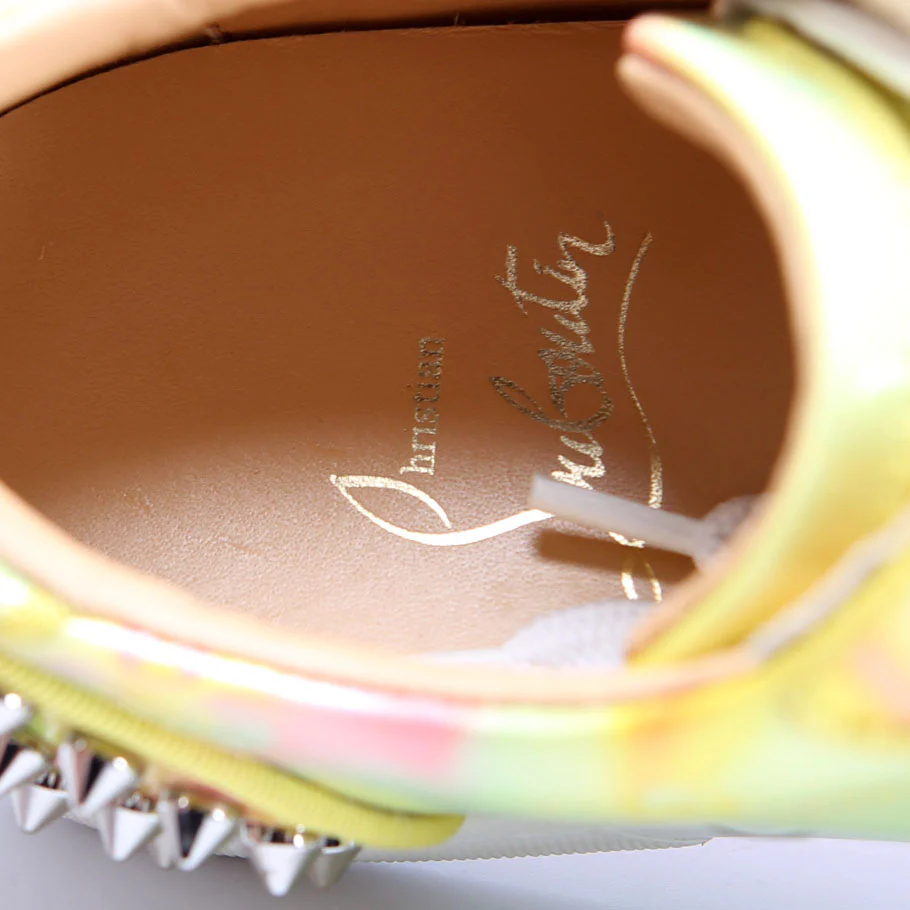 Vieira 2 Spiked Sneakers Size 36.5 Yellow - Image 9
