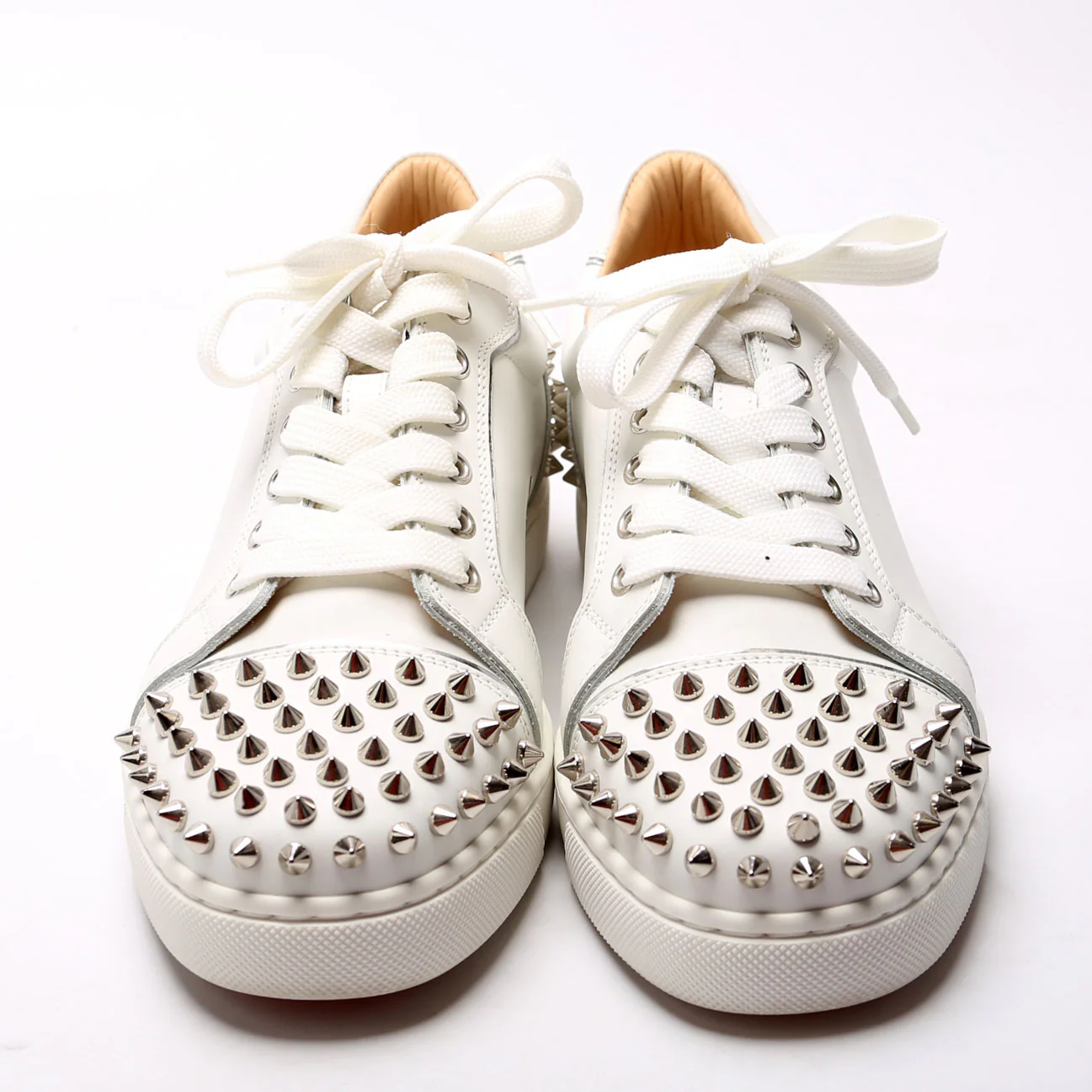 Vieira 2 Spiked Sneakers Size 38 White - Image 2