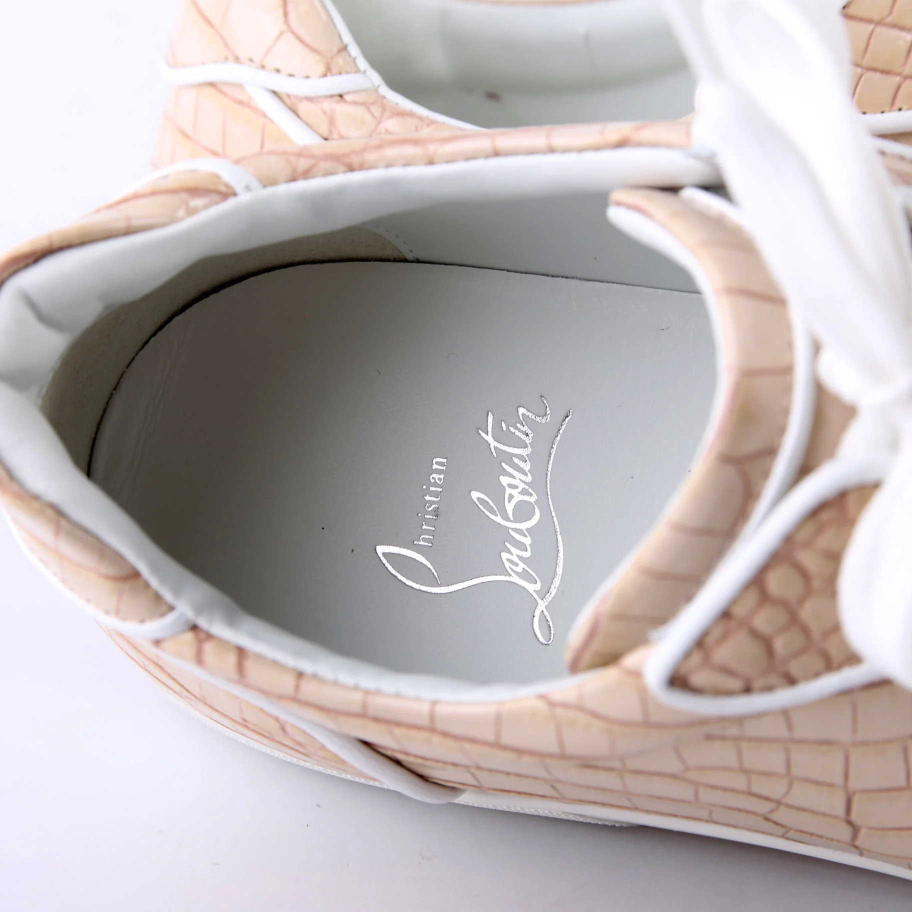 Viera Croc Embossed Sneakers Size 41.5 - Image 6