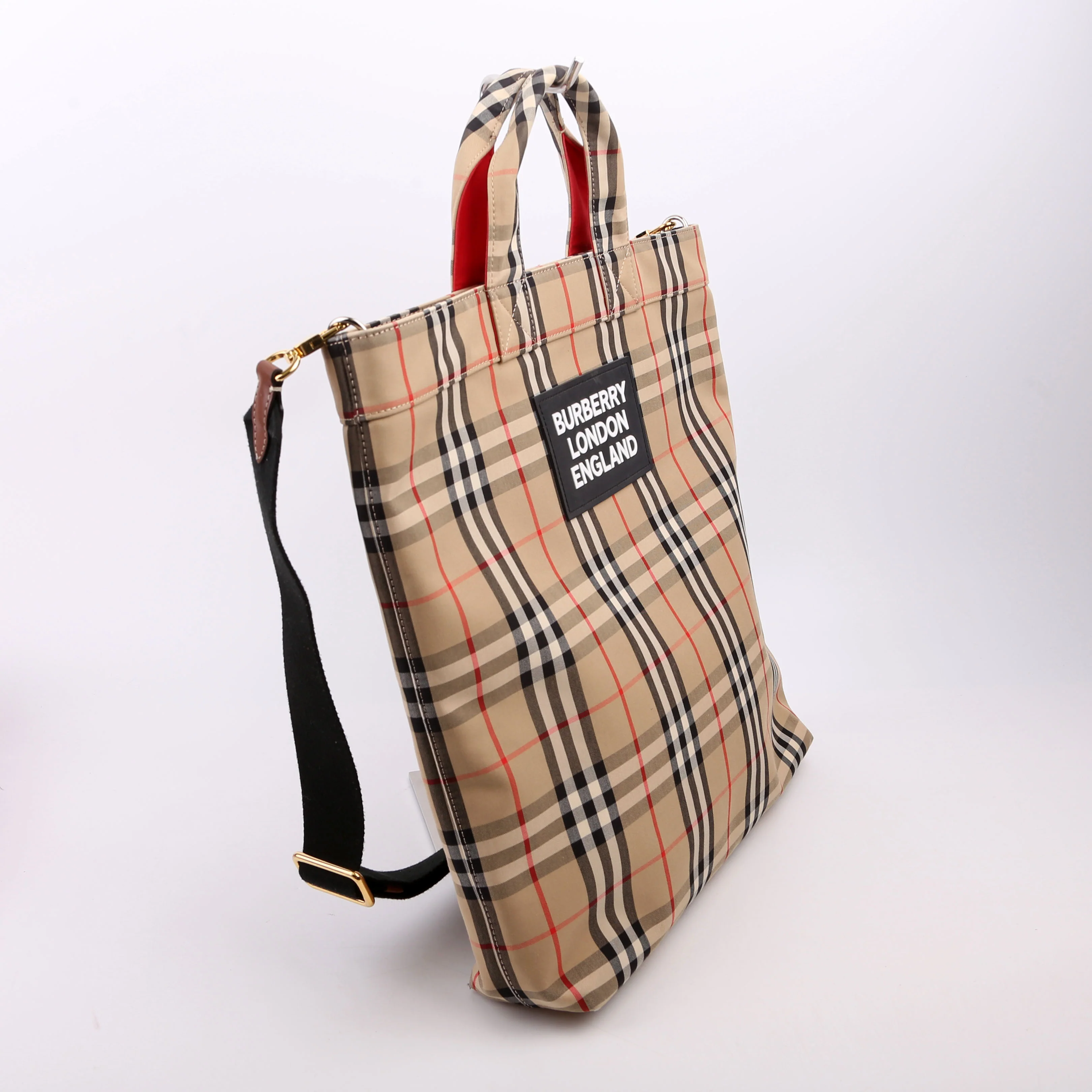 Vintage Check Artie Convertible Tote - Image 2
