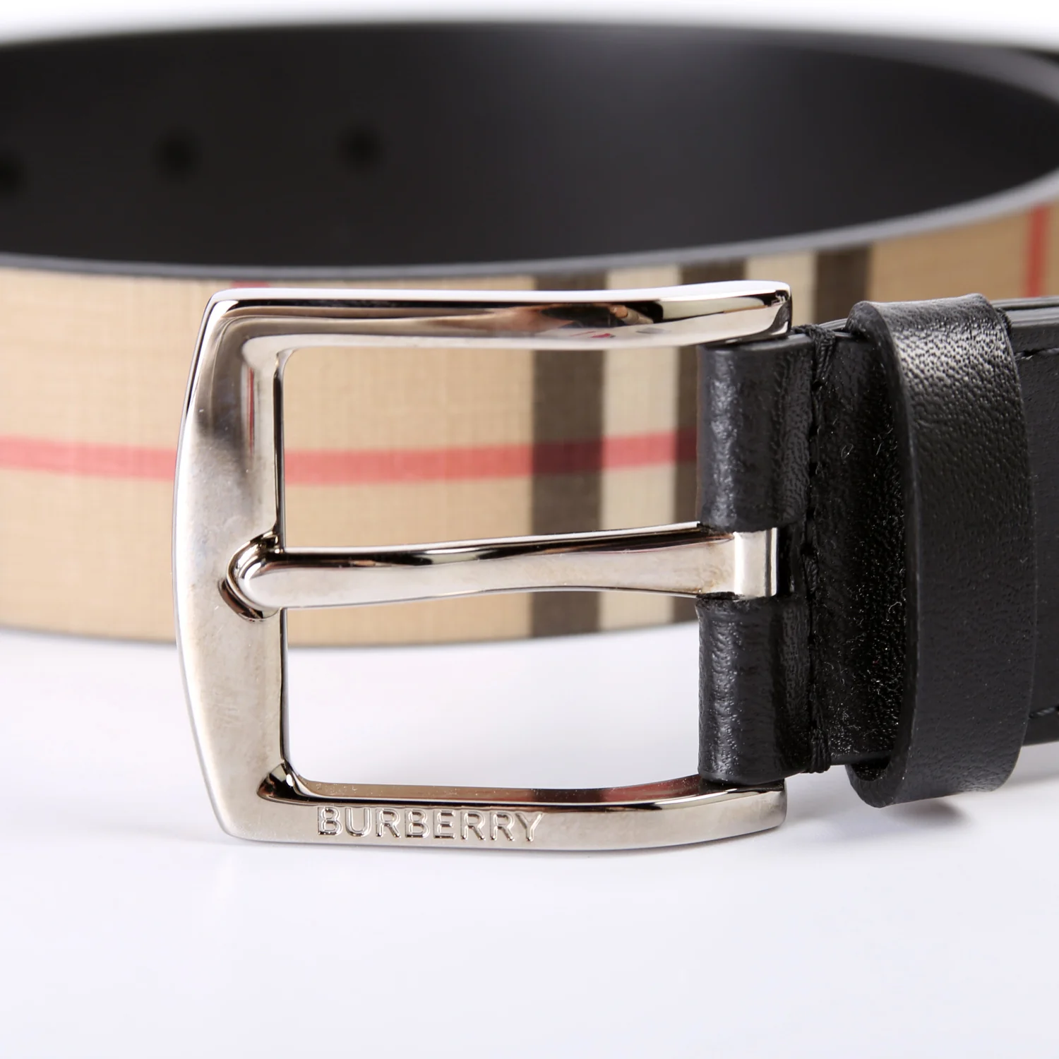 Vintage Check Belt Size 90/36 - Image 7