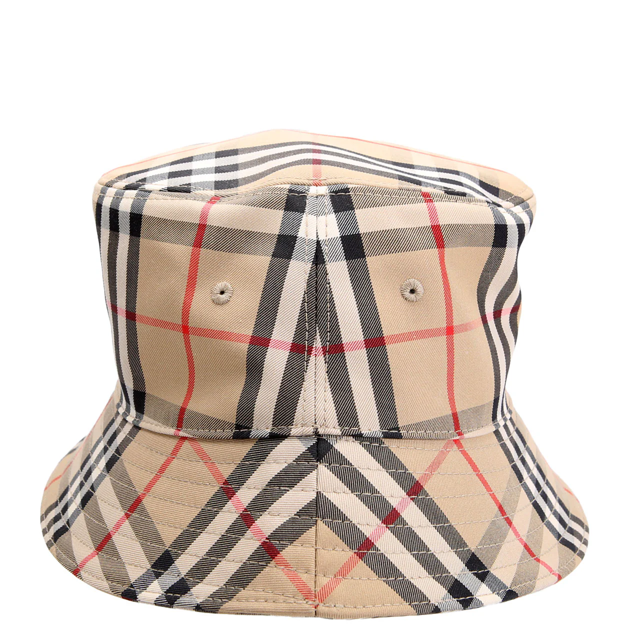 Vintage Check Bucket Hat Size Small