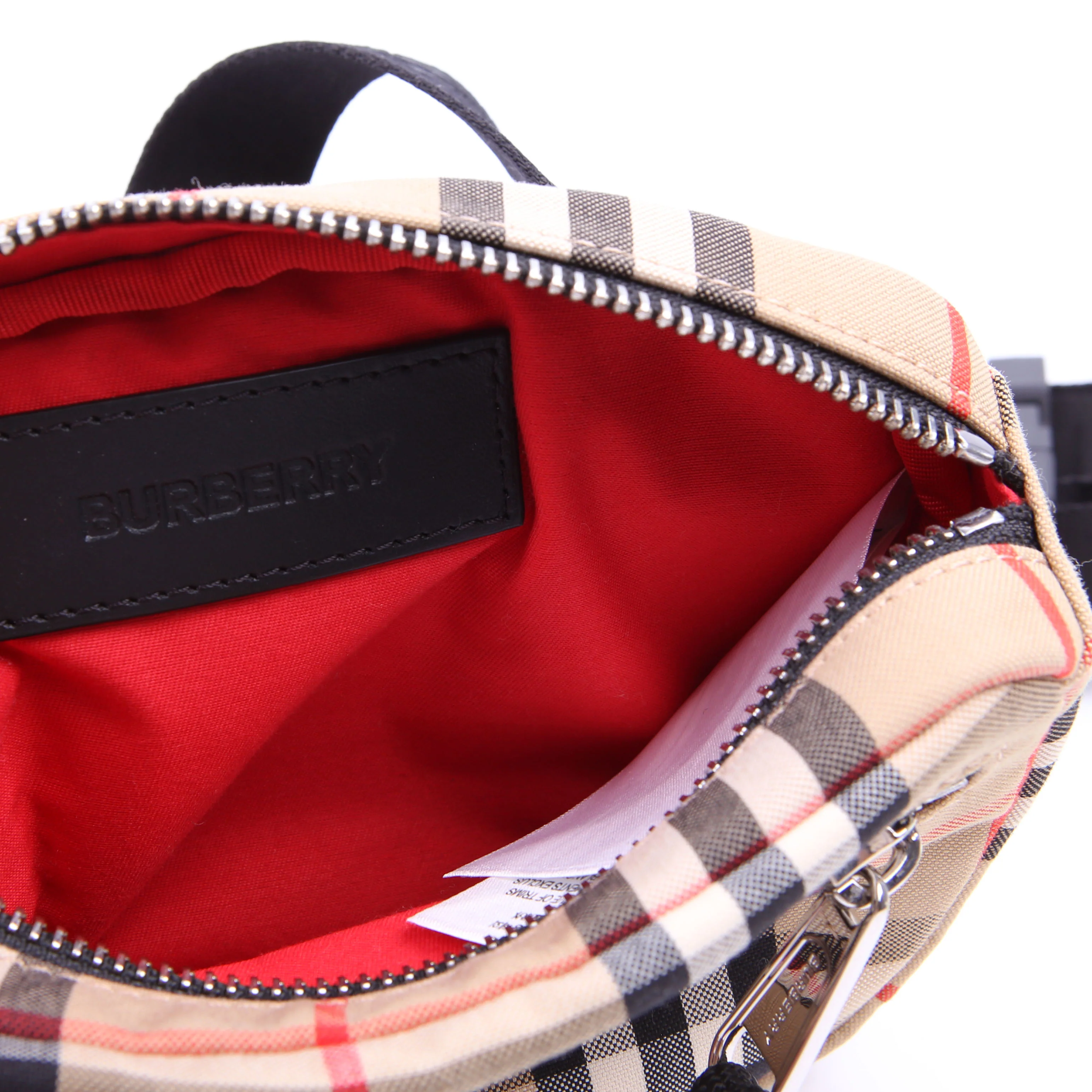 Vintage Check Cannon Bumbag Nylon Small - Image 8
