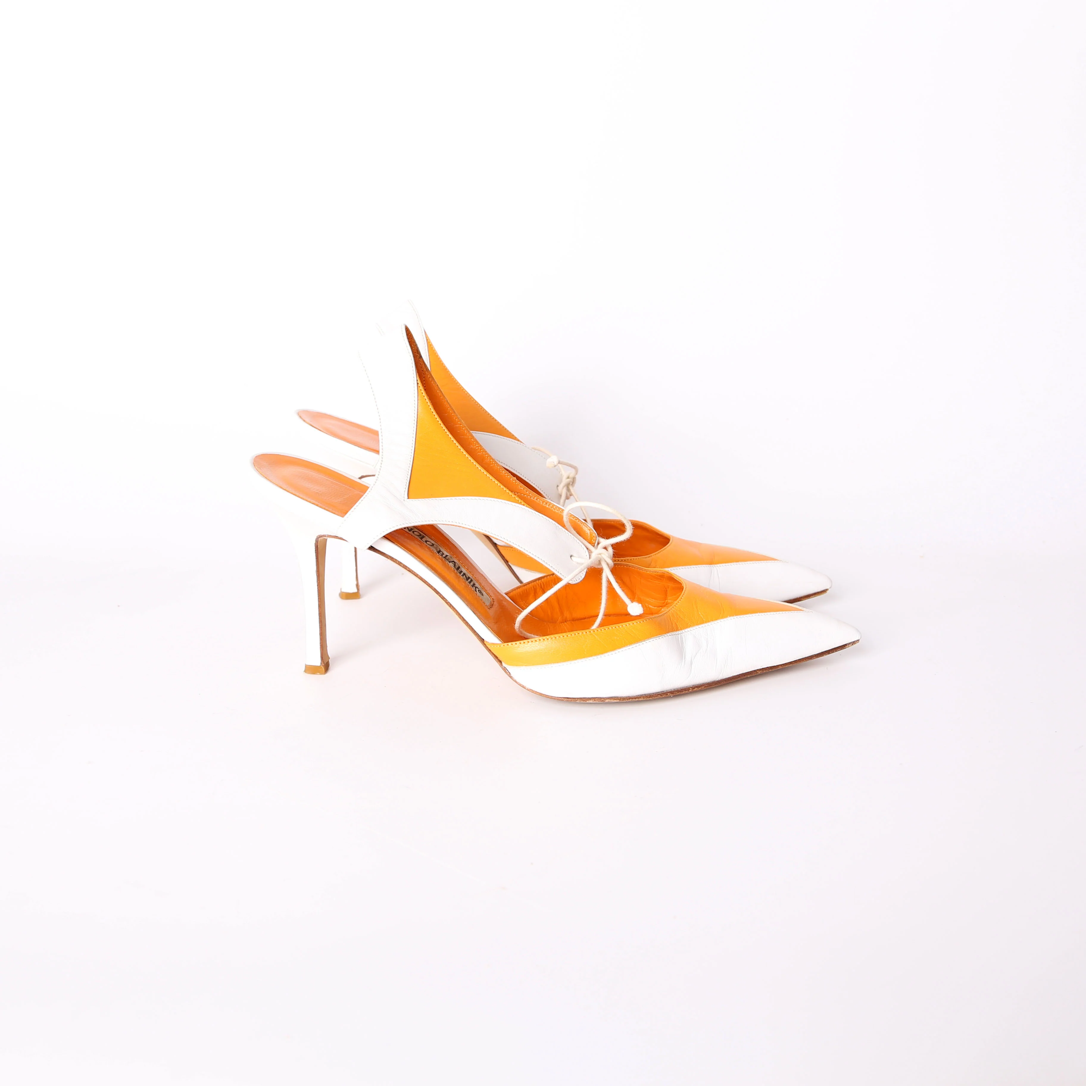 Vintage Pointed Toe Pumps Size 39.5 - Image 5