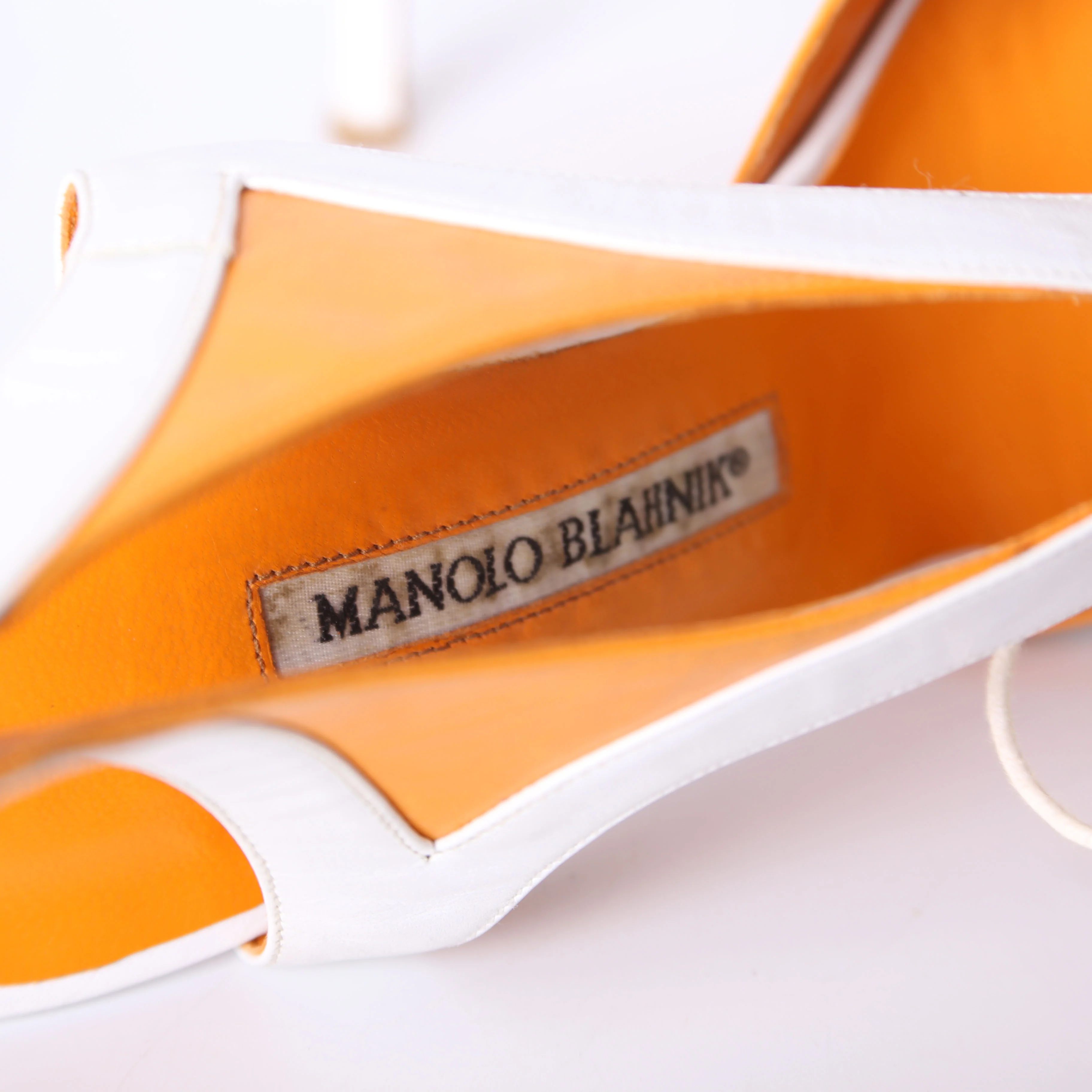 Vintage Pointed Toe Pumps Size 39.5 - Image 6