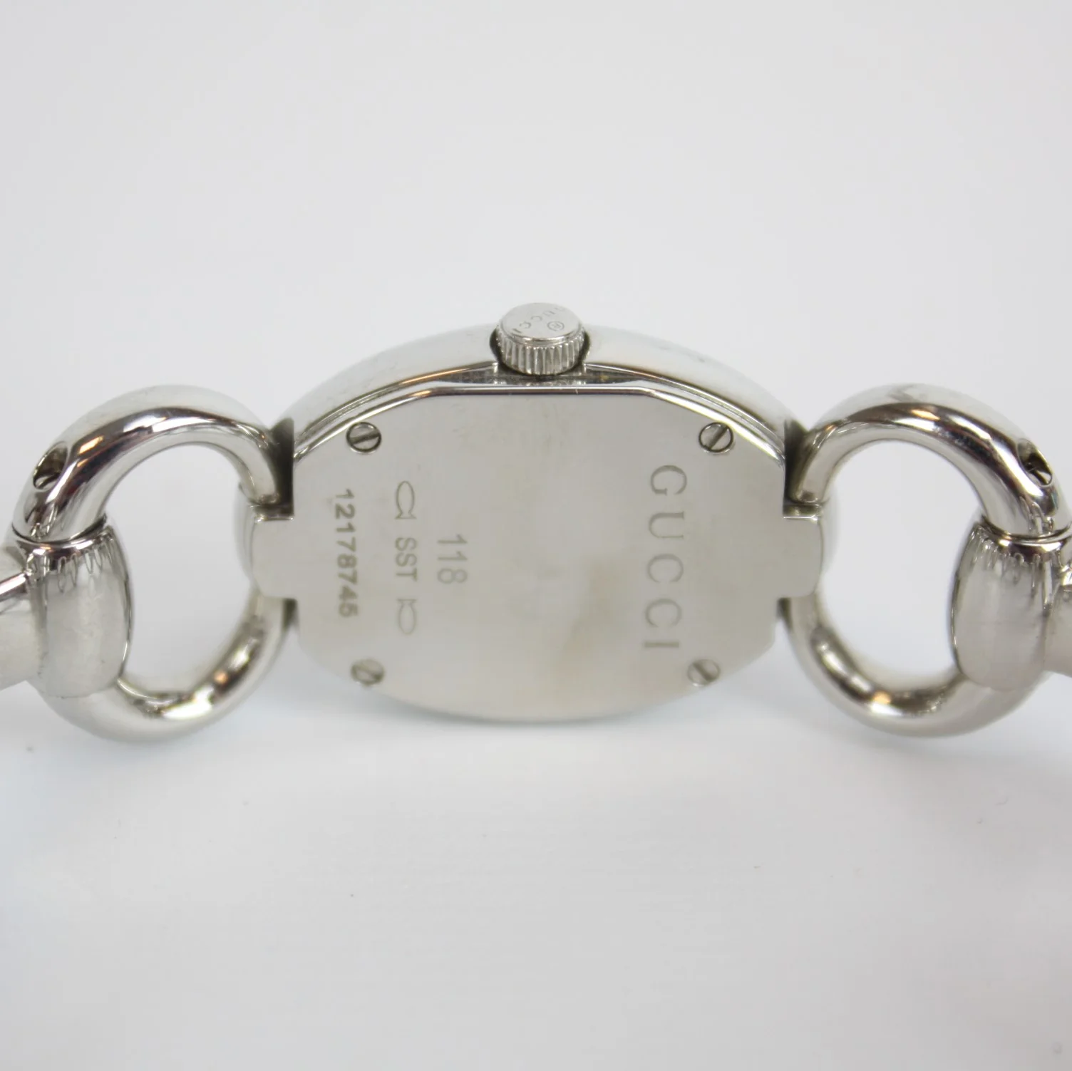 Vintage Silver Toned Horsebit Watch - Image 6