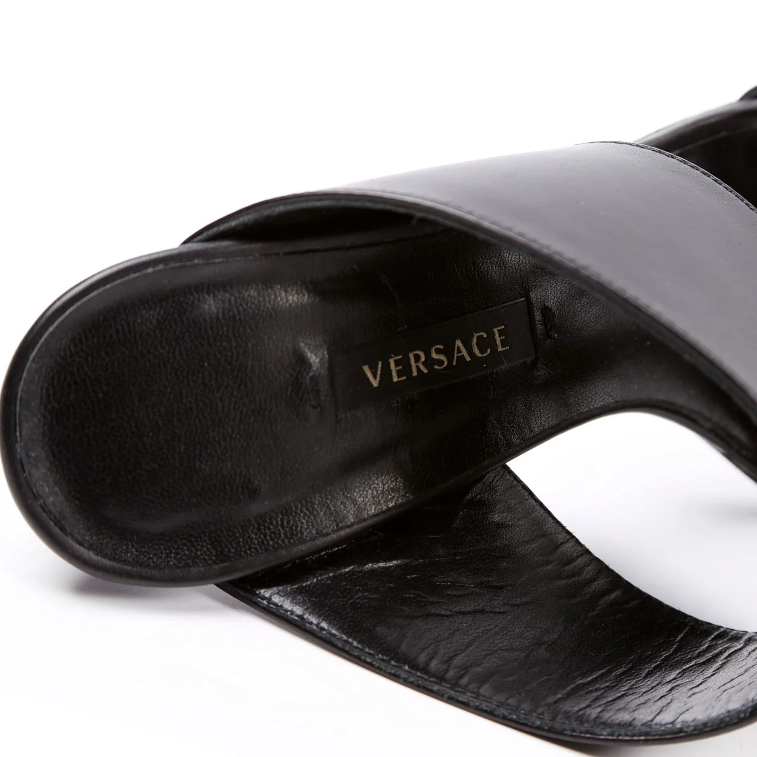 Virtus V Logo Mule Heels Size 36.5 - Image 9