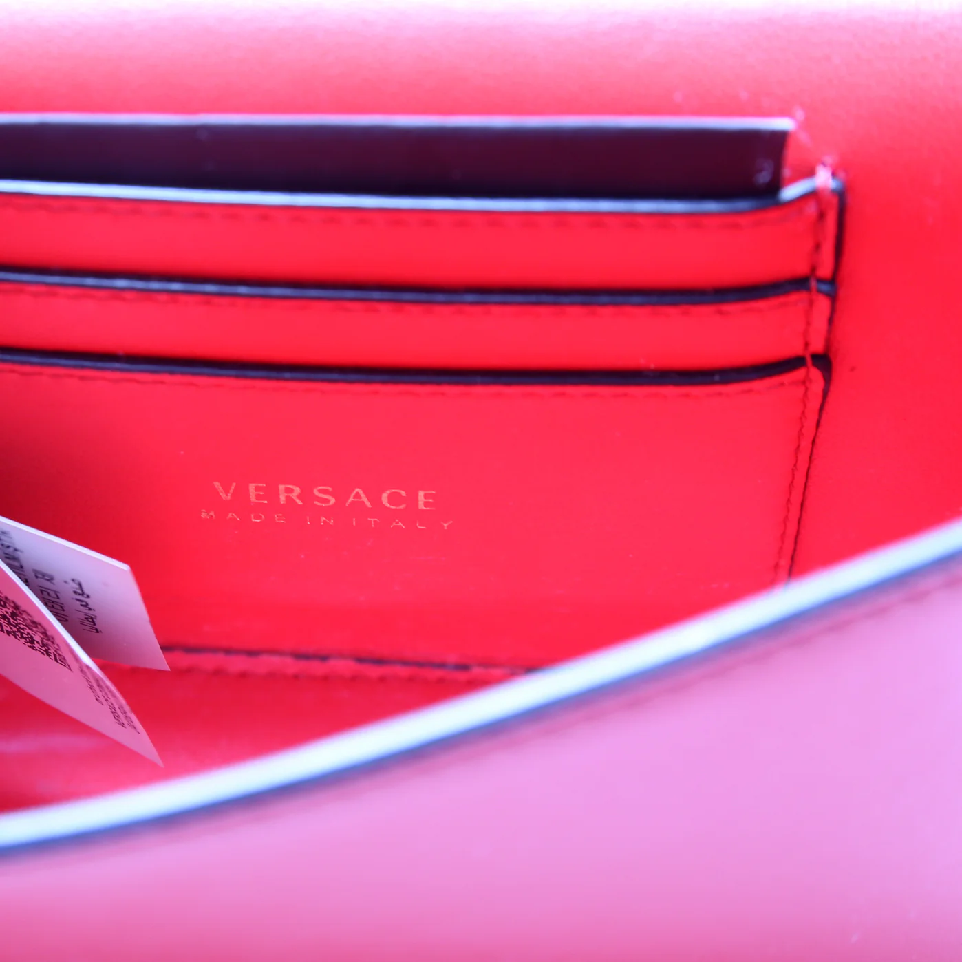 Virtus V Mini Chain Bag Red - Image 9