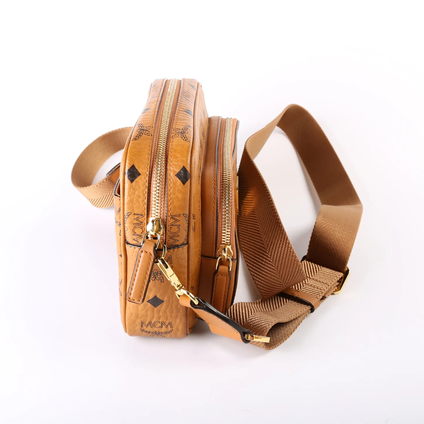Visetos Aren Small Crossbody Cognac - Image 3