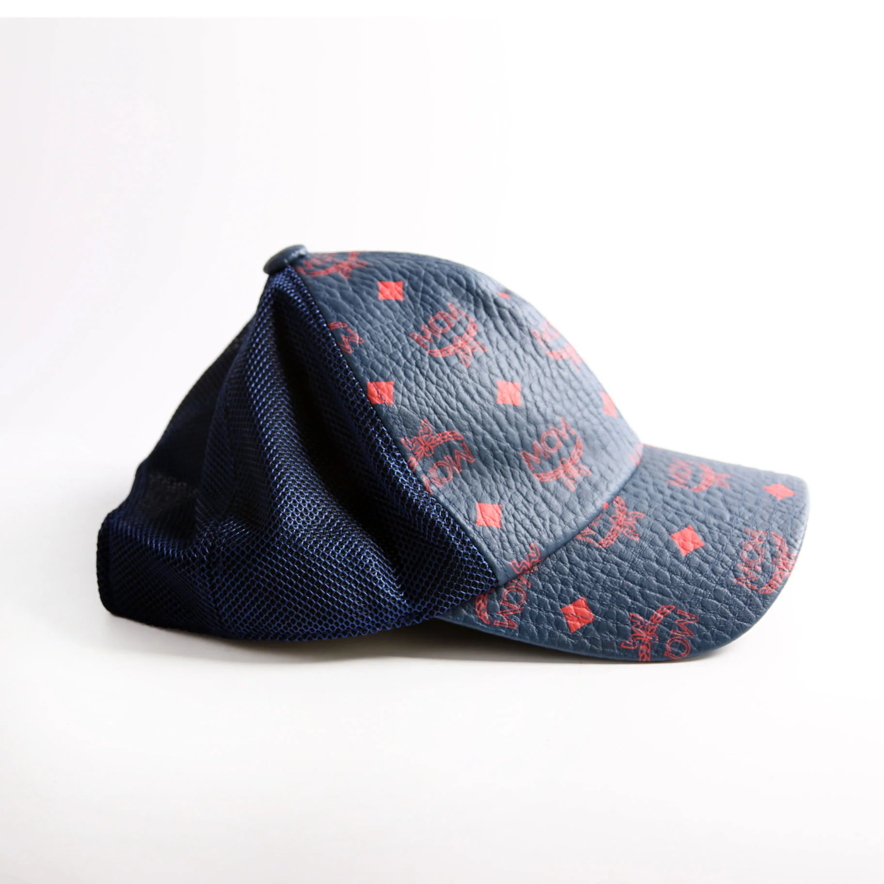 Visetos Classic Mesh Cap Navy/Red - Image 4
