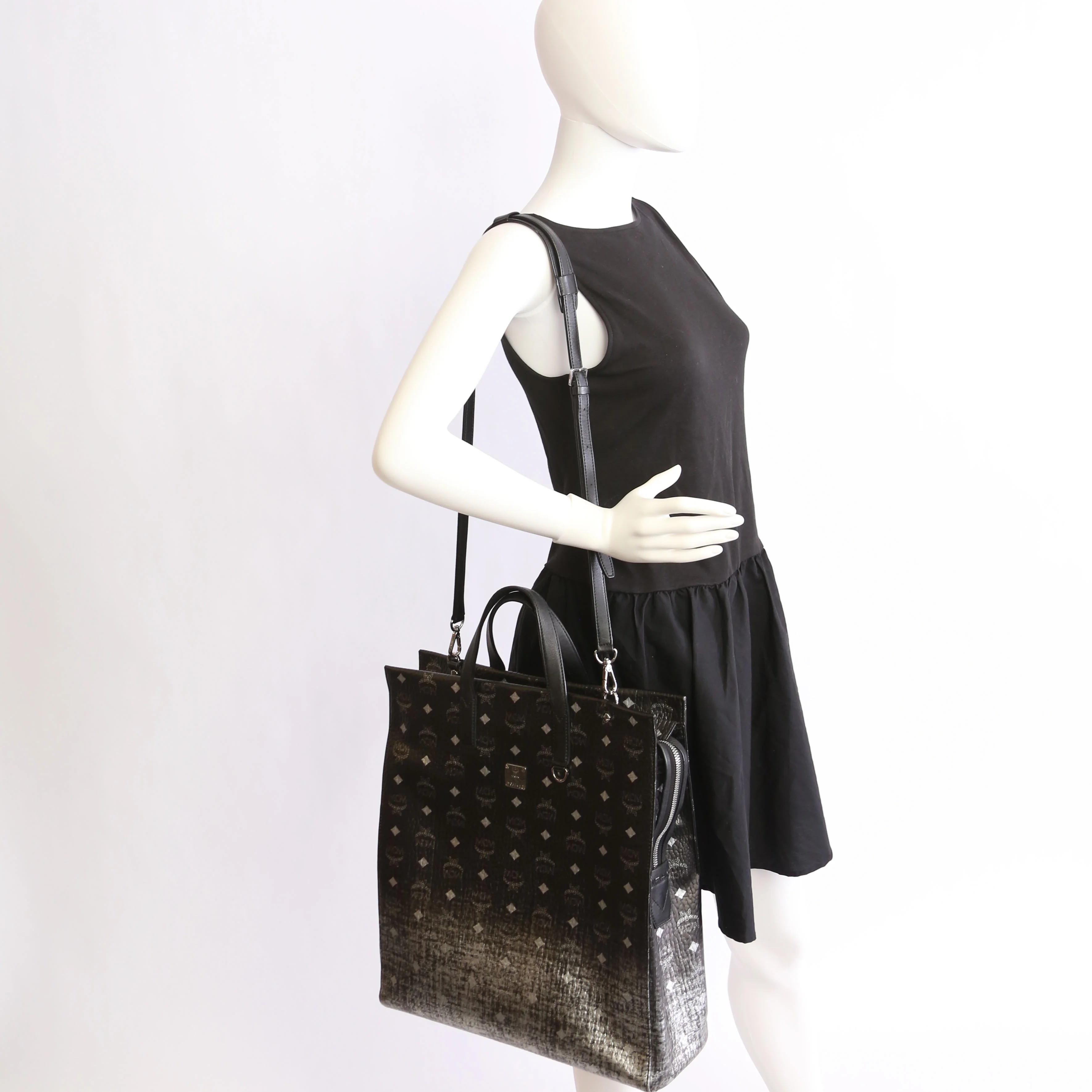 Visetos Glam Gradient Tote Black - Image 15