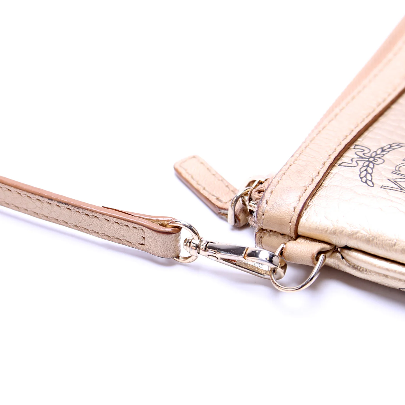 Visetos Large Zip Pouch Gold - Image 6