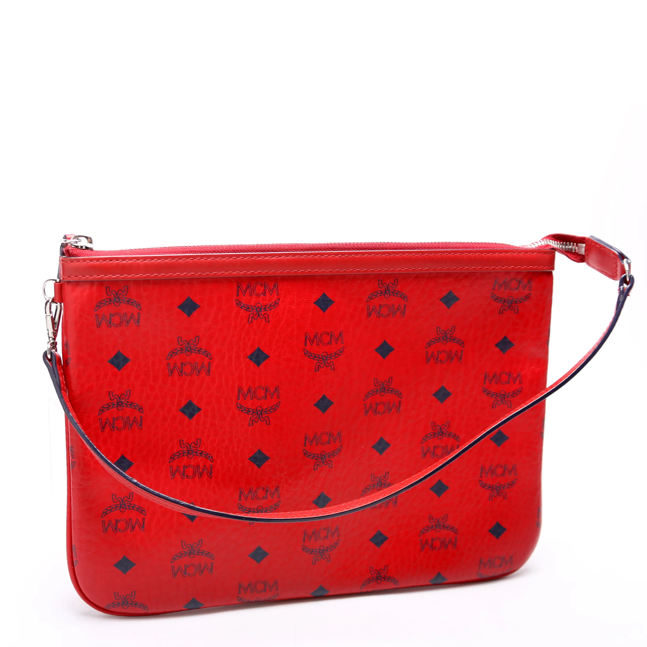 Visetos Large Zip Pouch Red - Image 2