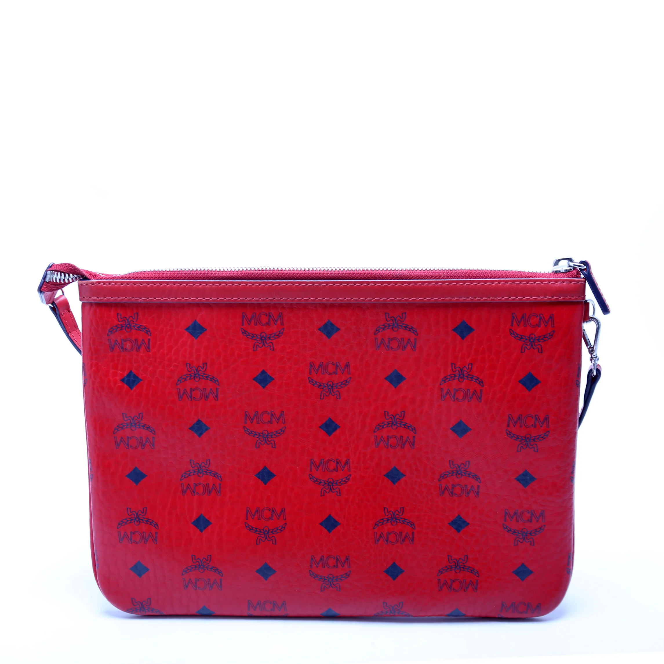 Visetos Large Zip Pouch Red - Image 3