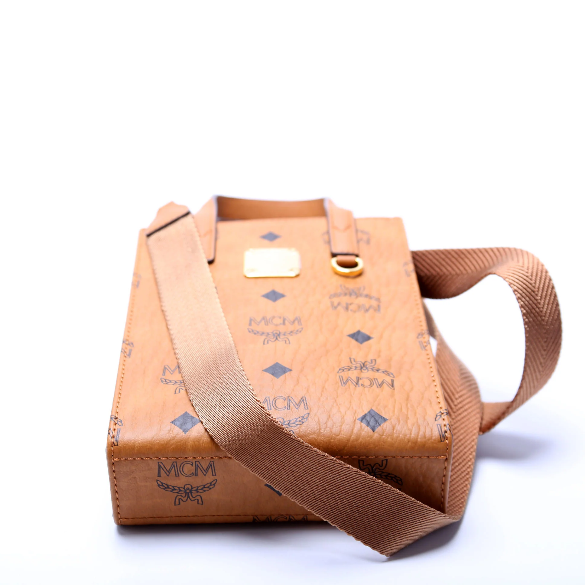 Visetos Mini Aren Tote Cognac - Image 4
