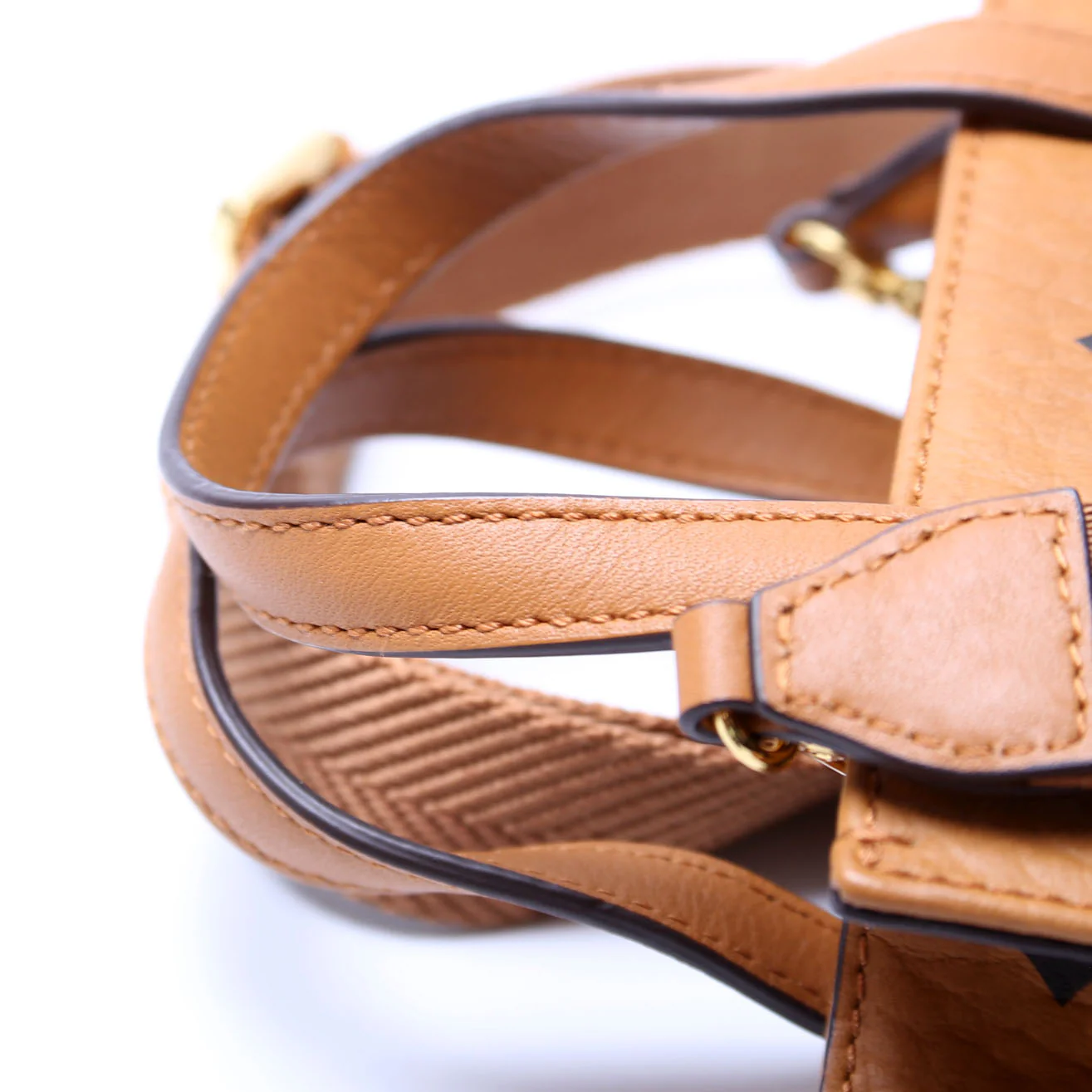 Visetos Mini Aren Tote Cognac - Image 6