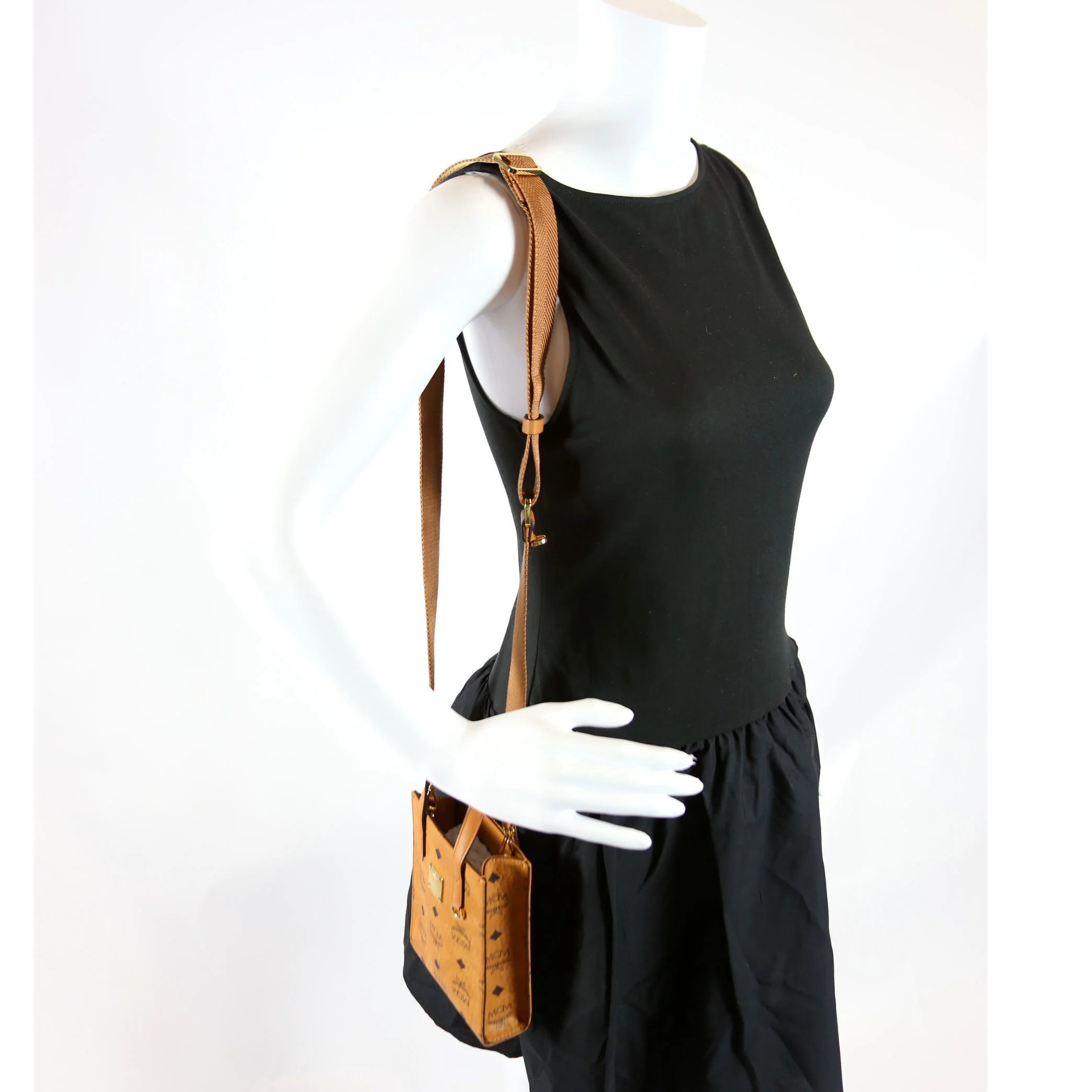 Visetos Mini Aren Tote Cognac - Image 9