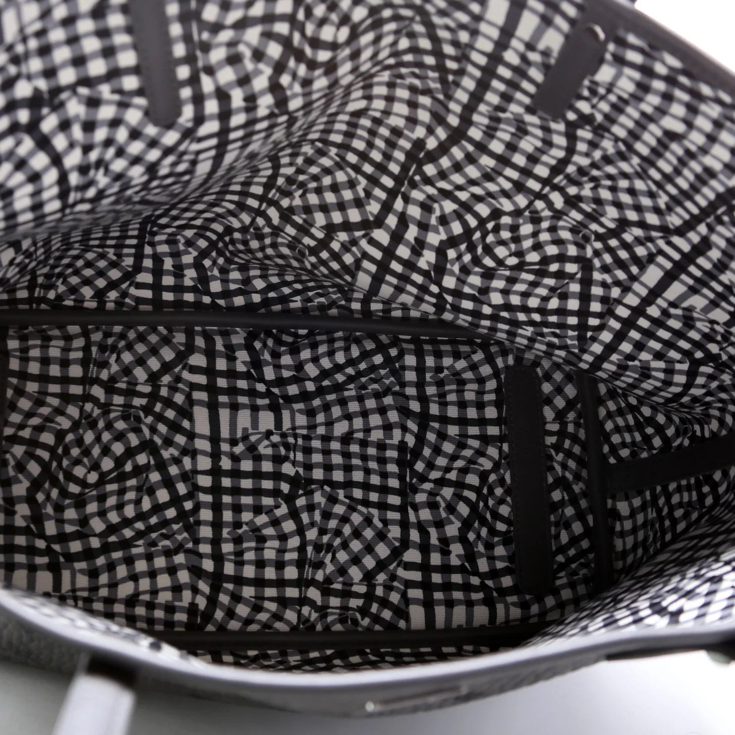 Visetos Reversible Shopper Medium W/Out Pouch Grey - Image 7